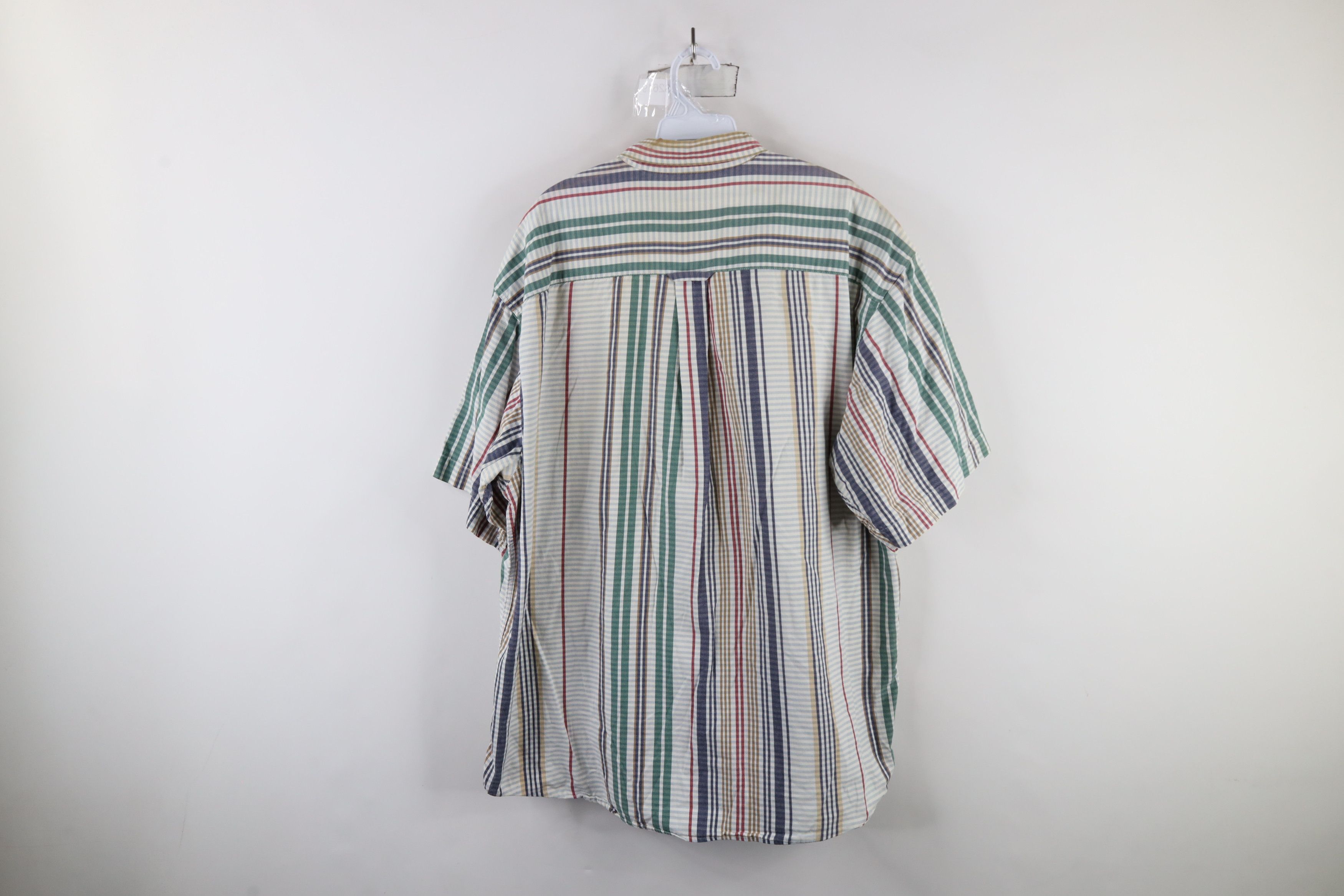 Vintage Vintage 90s Streetwear Rainbow Checkered Button Down Shirt Size US XL / EU 56 / 4 - 11 Thumbnail