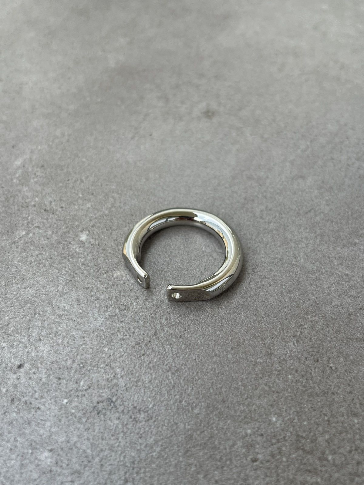Maison Margiela !DS! SS23 Maison Margiela Polished Palladio Ring Size ONE SIZE - 4 Thumbnail