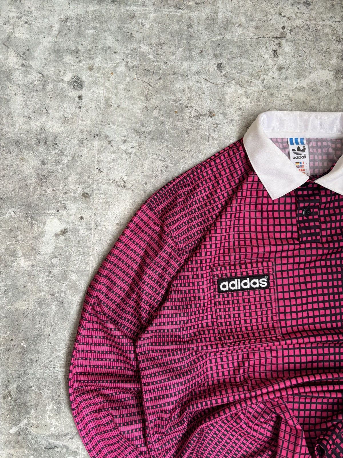 Adidas vintage x afidas x jersey x stretwear Size US L / EU 52-54 / 3 - 2 Thumbnail