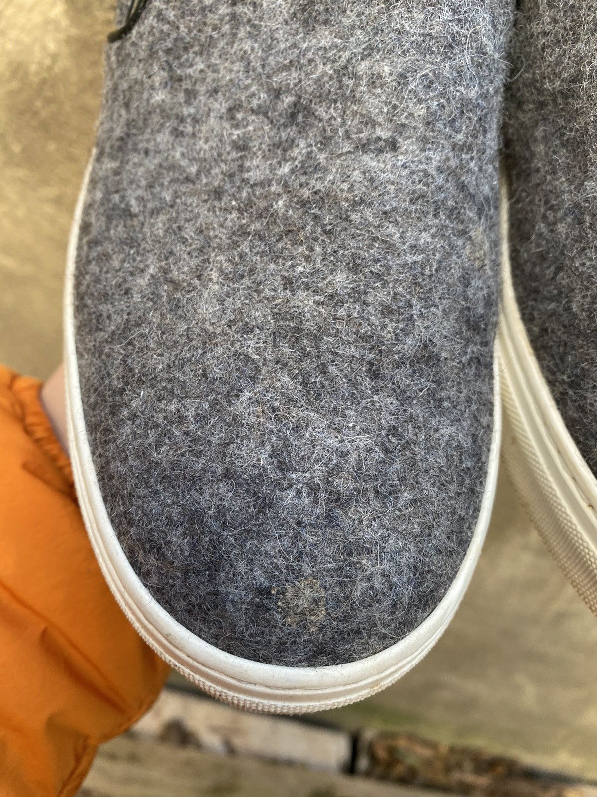 Celine Celine Wool Leather Slip On Sneakers Size US 10 / EU 43 - 4 Thumbnail