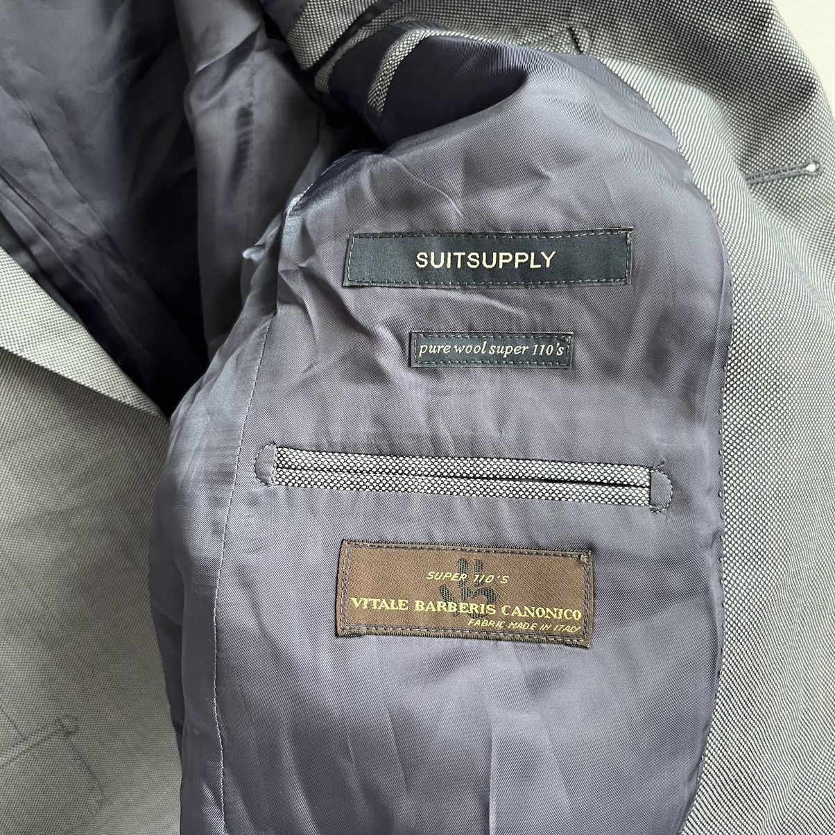 Suitsupply SUITSUPPLY Lazio Blazer Men's Wool Silk jacket Size 40R - 7 Thumbnail