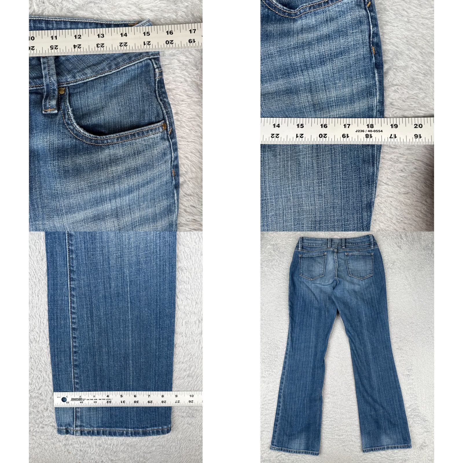 Banana Republic Banana Republic Jeans Womens 8 Blue Denim Bootcut Mid Rise 30x31 Cotton 30 31 Denim Bootcut American 90s Womens Jeans Size 30" / US 8 / IT 44 - 9 Thumbnail
