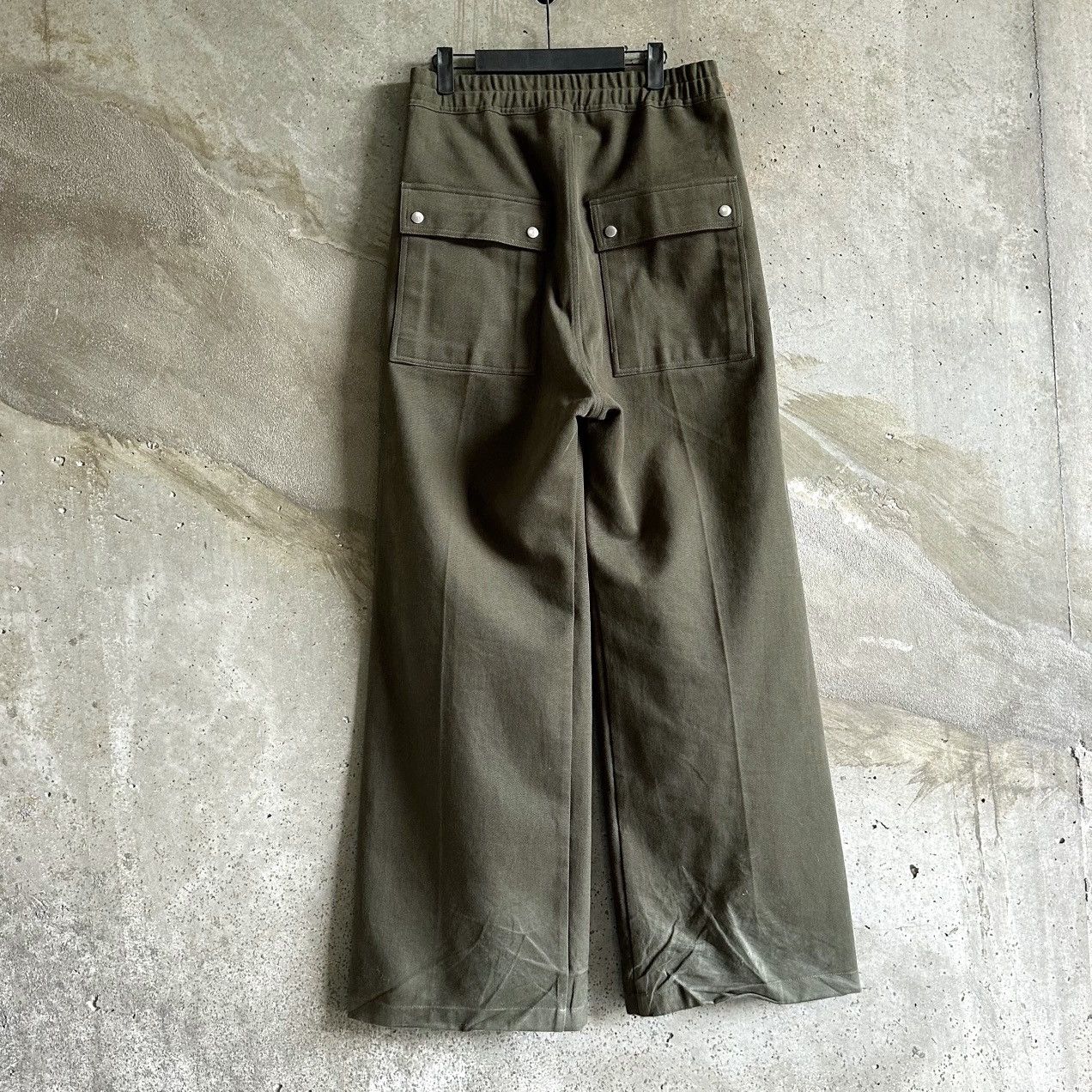 Rick Owens FW22 “STROBE” GETH BELA Wide Leg Trousers Size US 32 / EU 48 - 3 Thumbnail