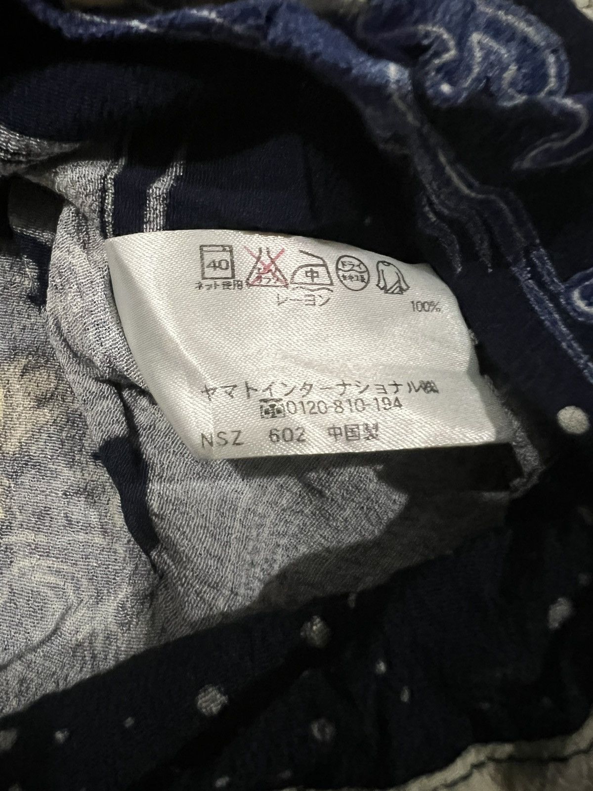 Sun Surf Vintage Japanese "Rabbit & Wave" Rayon Creepe Hawaiian Shirt Size US M / EU 48-50 / 2 - 6 Thumbnail