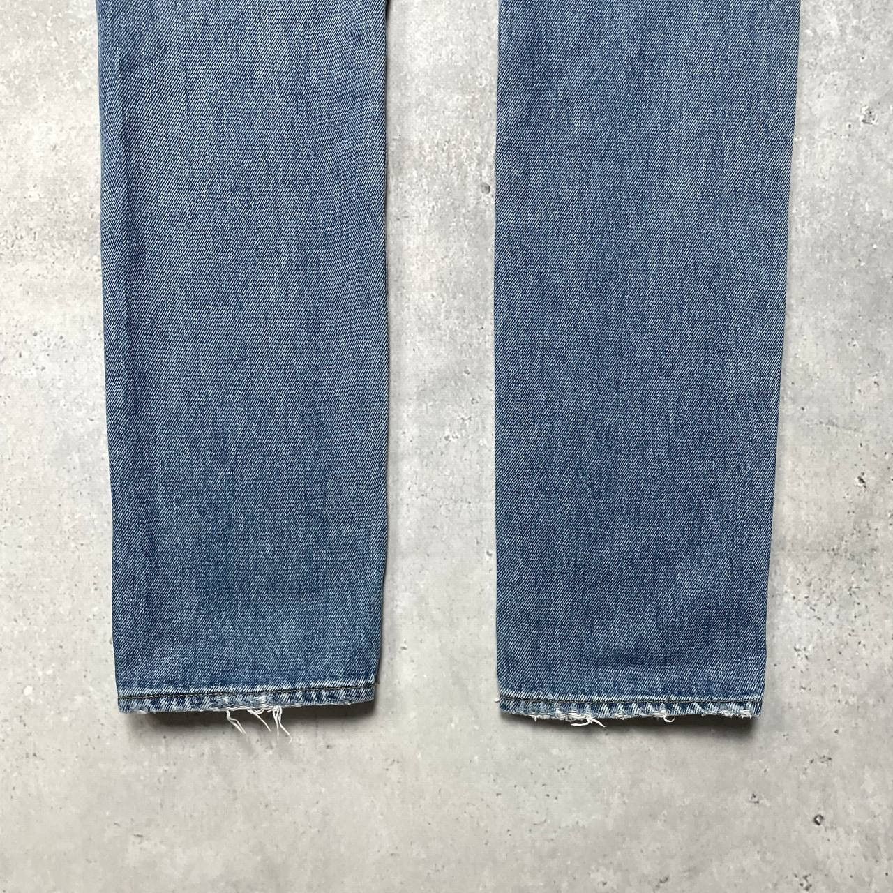 Saint Laurent Paris Saint Laurent D02 Washed Blue Distressed Jeans Skinny Fit Size US 30 / EU 46 - 23 Thumbnail