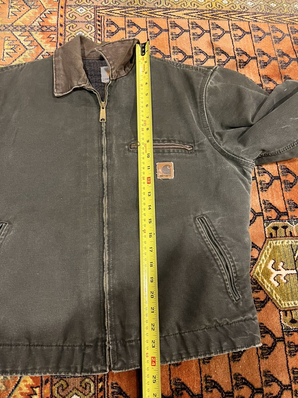 Carhartt VTG carhartt detroit jacket MOS sz small Size US S / EU 44-46 / 1 - 15 Thumbnail