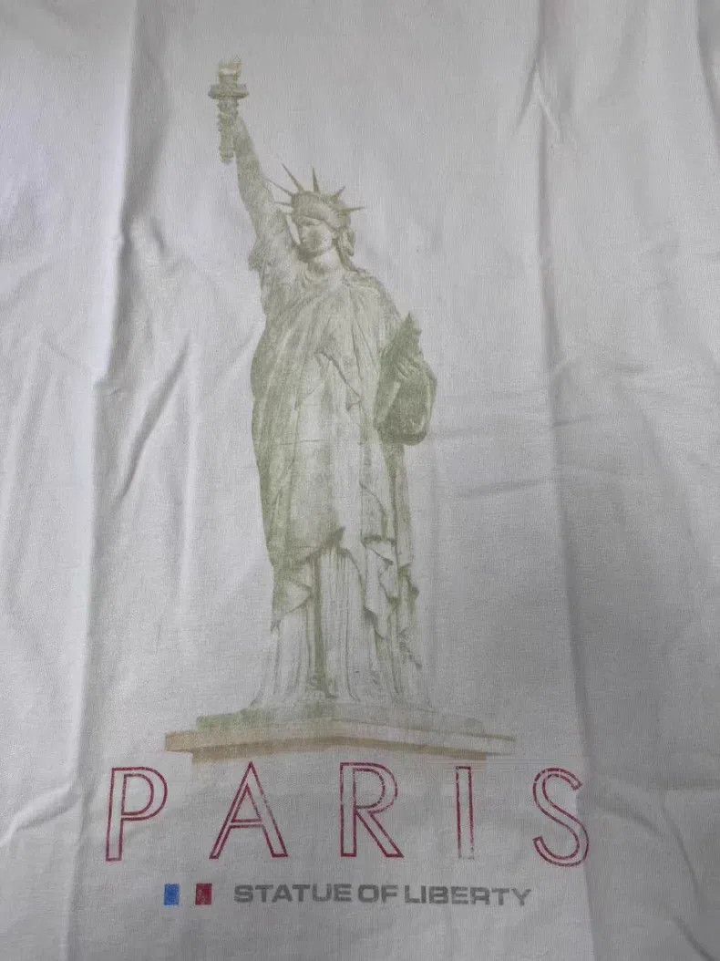 Balenciaga Balenciaga Statue of Liberty Letter Printed Round Neck Sho Size US M / EU 48-50 / 2 - 3 Thumbnail