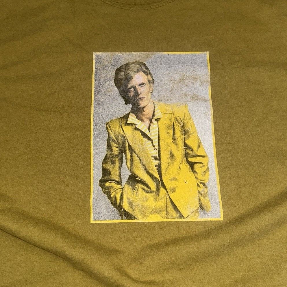 Band Tees × MILK SUITED UP (DAVID BOWIE) Drink This Milk Whole Shirt Large Size US L / EU 52-54 / 3 - 2 Thumbnail