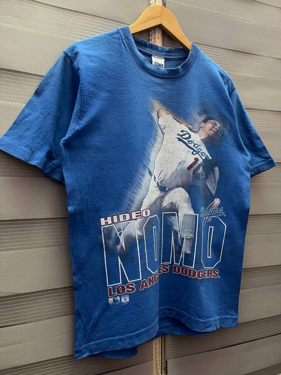 MLB Vintage 90s MLB Hideo Nomo Los Angeles Dodgers Size US M / EU 48-50 / 2 - 2 Thumbnail