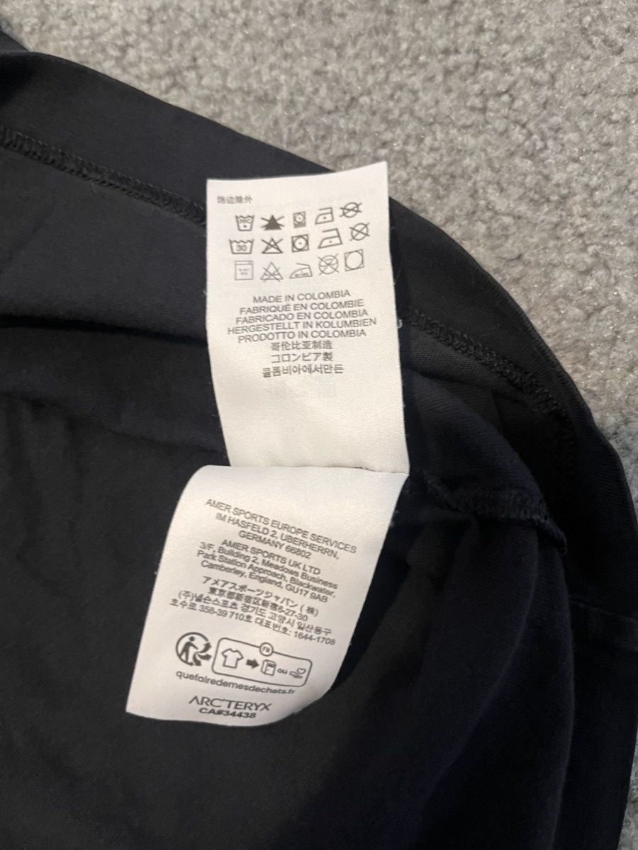 Arc'teryx Arc’teryx Arc Multi Bird Logo SS Shirt Black Medium Size US M / EU 48-50 / 2 - 6 Thumbnail