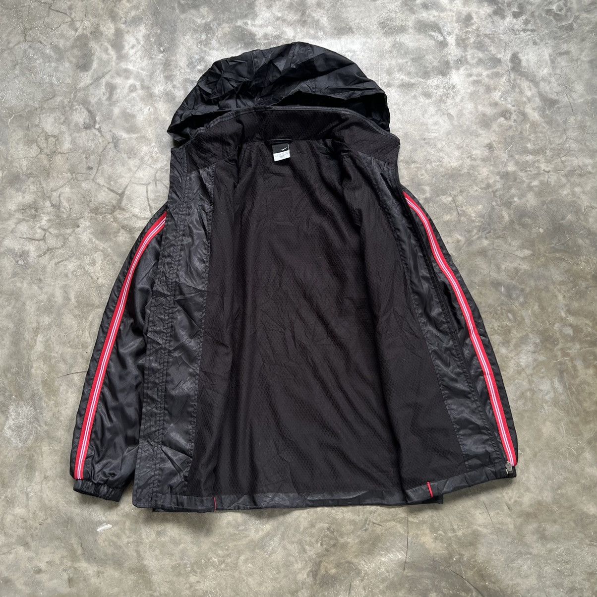 Nike 2000s Nike Hidden Hoodie Zip Jacket Size US S / EU 44-46 / 1 - 2 Thumbnail