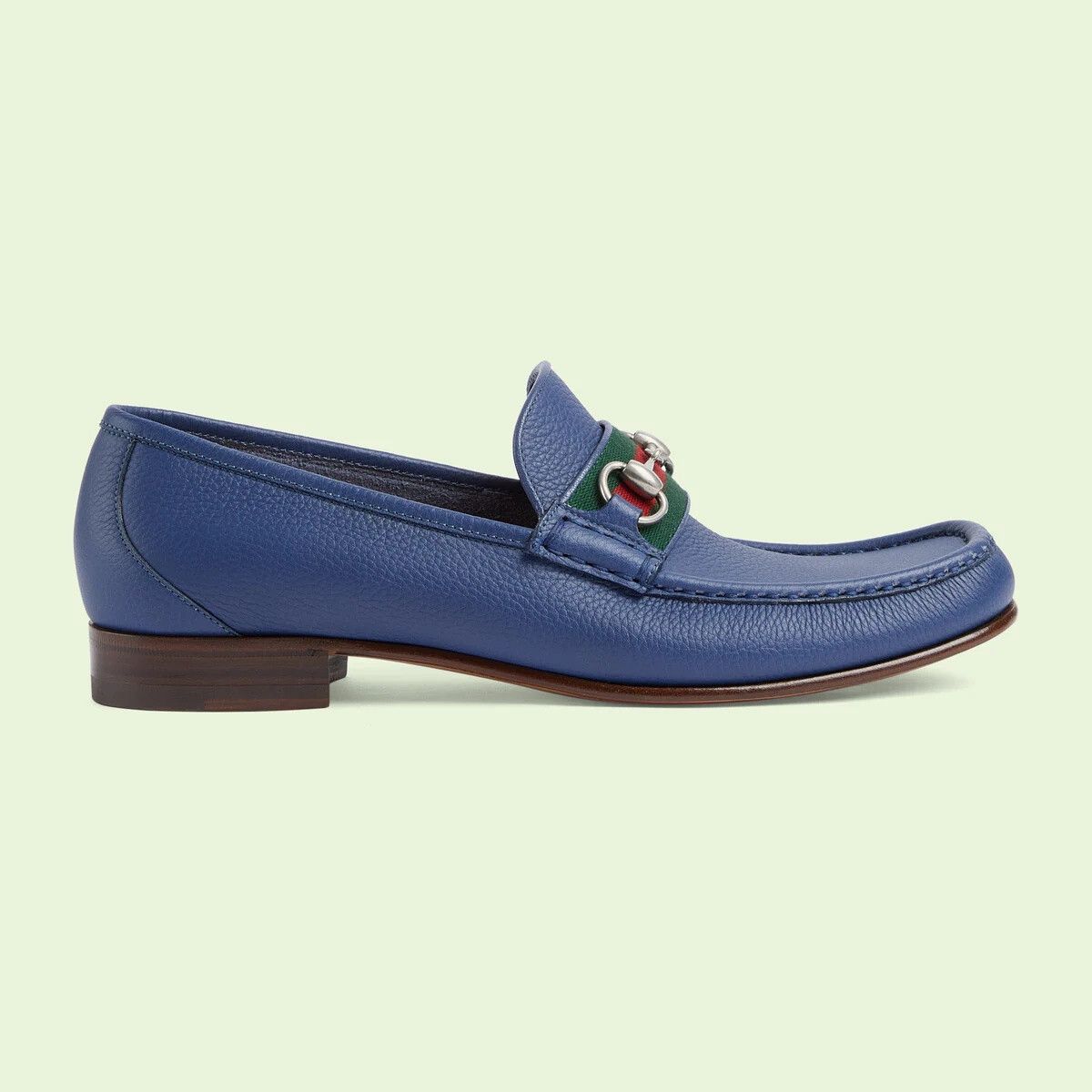 o1s1wg110125 Horsebit Loafers in Blue