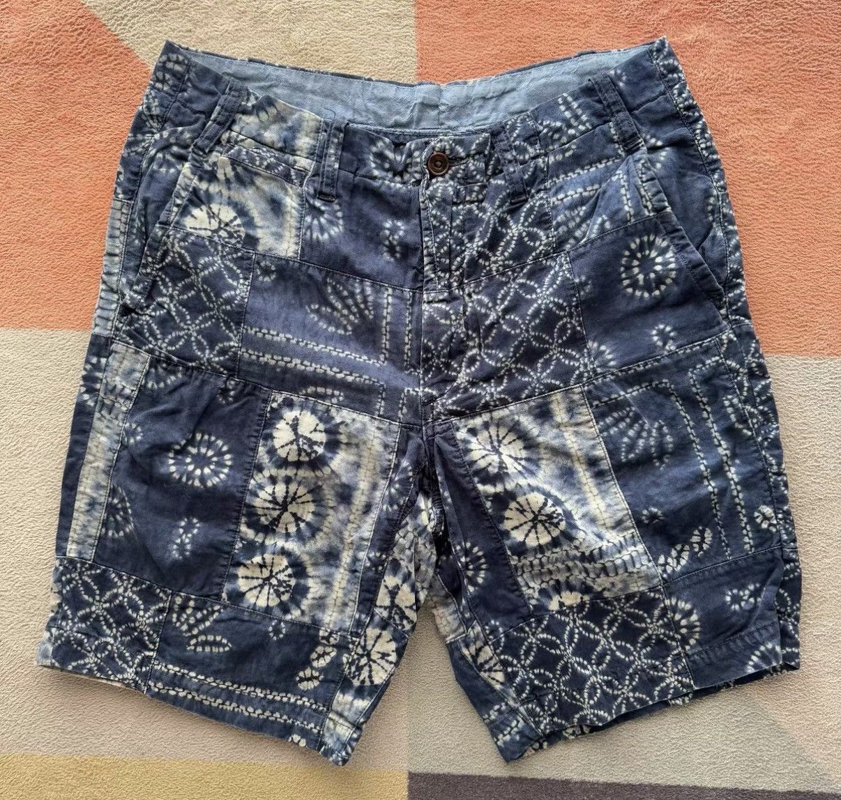Polo Ralph Lauren Ralph Lauren RL Polo Indigo Patchwork Shorts K22 Size US 30 / EU 46 - 1 Thumbnail