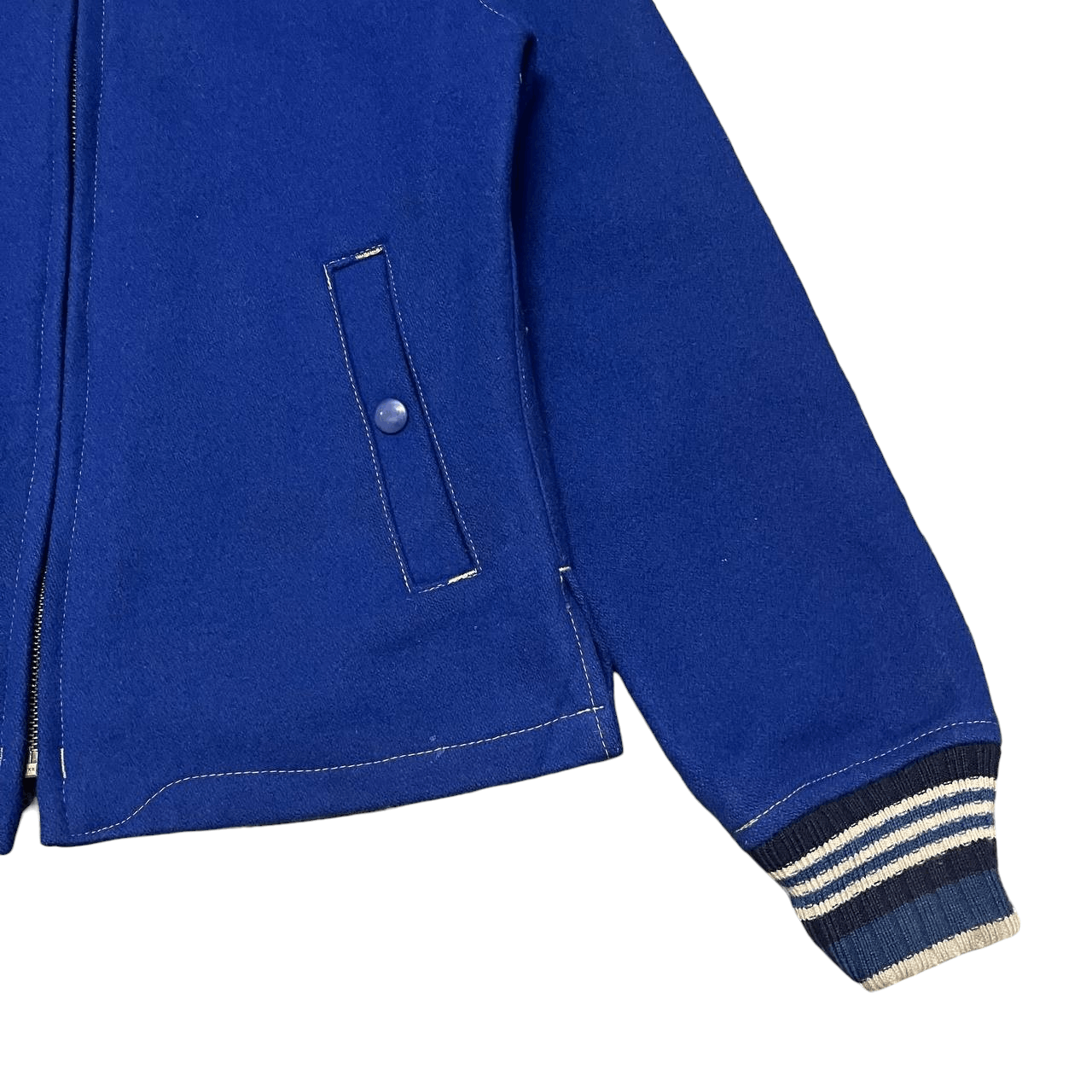 Hysteric Glamour Vintage 90s Hysteric Glamour H.C.G.R Rock Wool Zipper Jacket Size US S / EU 44-46 / 1 - 4 Thumbnail