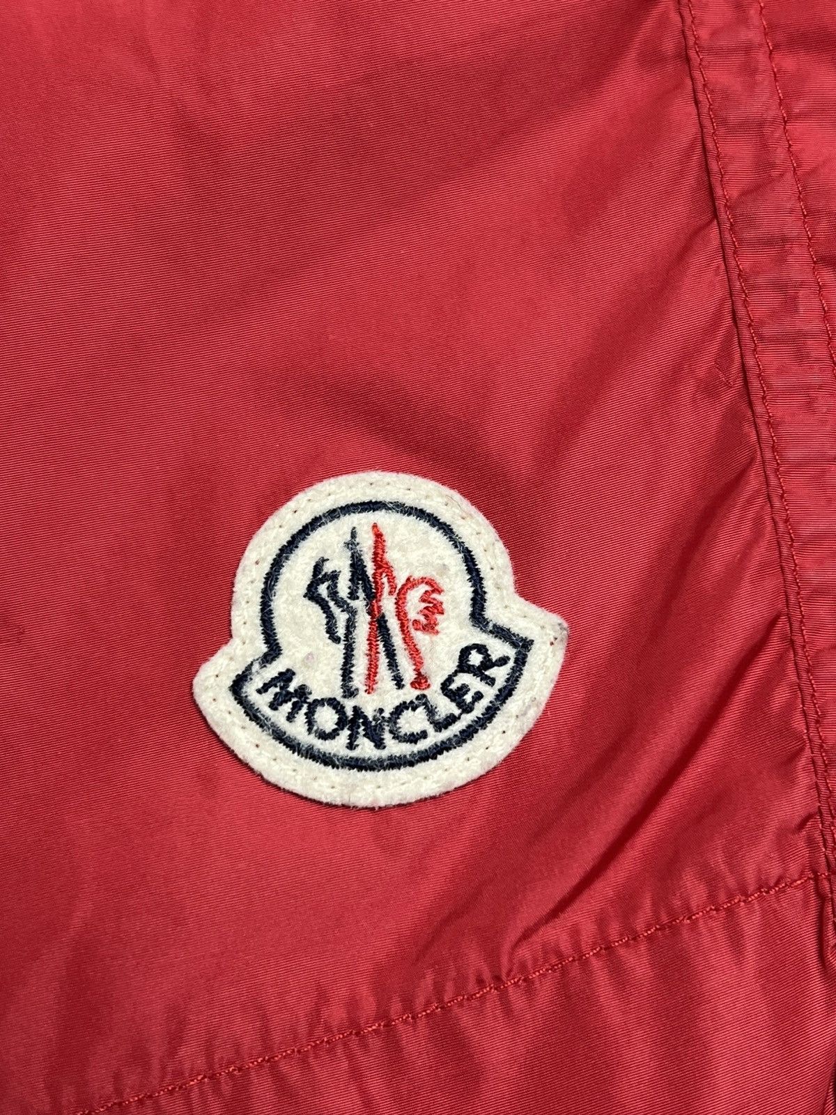 Moncler Moncler Red Boxer Mare Swim Shorts L-XL Logo Size US 34 / EU 50 - 4 Thumbnail
