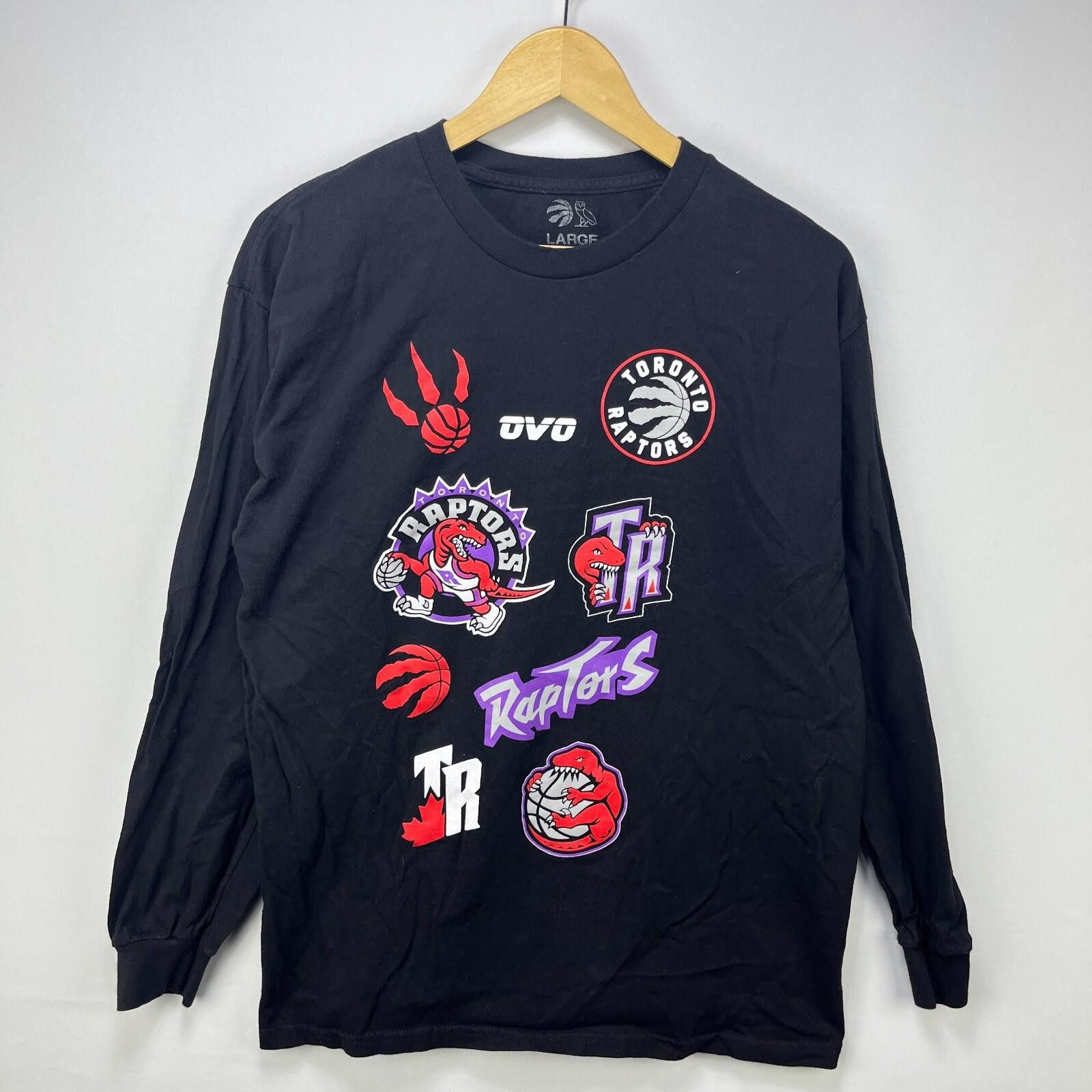 October's Very Own OVO x Toronto Raptors NBA FINALS Game 1 Shirt Drake Large Size US L / EU 52-54 / 3 - 1 Thumbnail