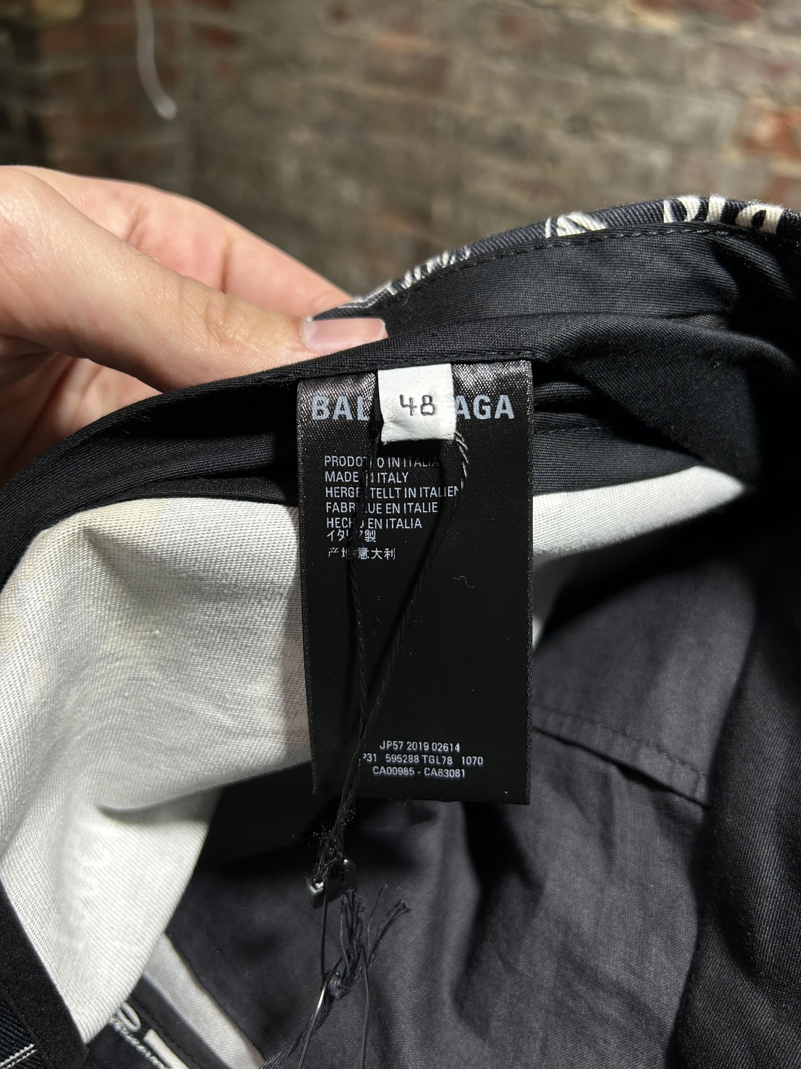 Balenciaga Balenciaga Paris Resto Pants Size US 32 / EU 48 - 4 Thumbnail
