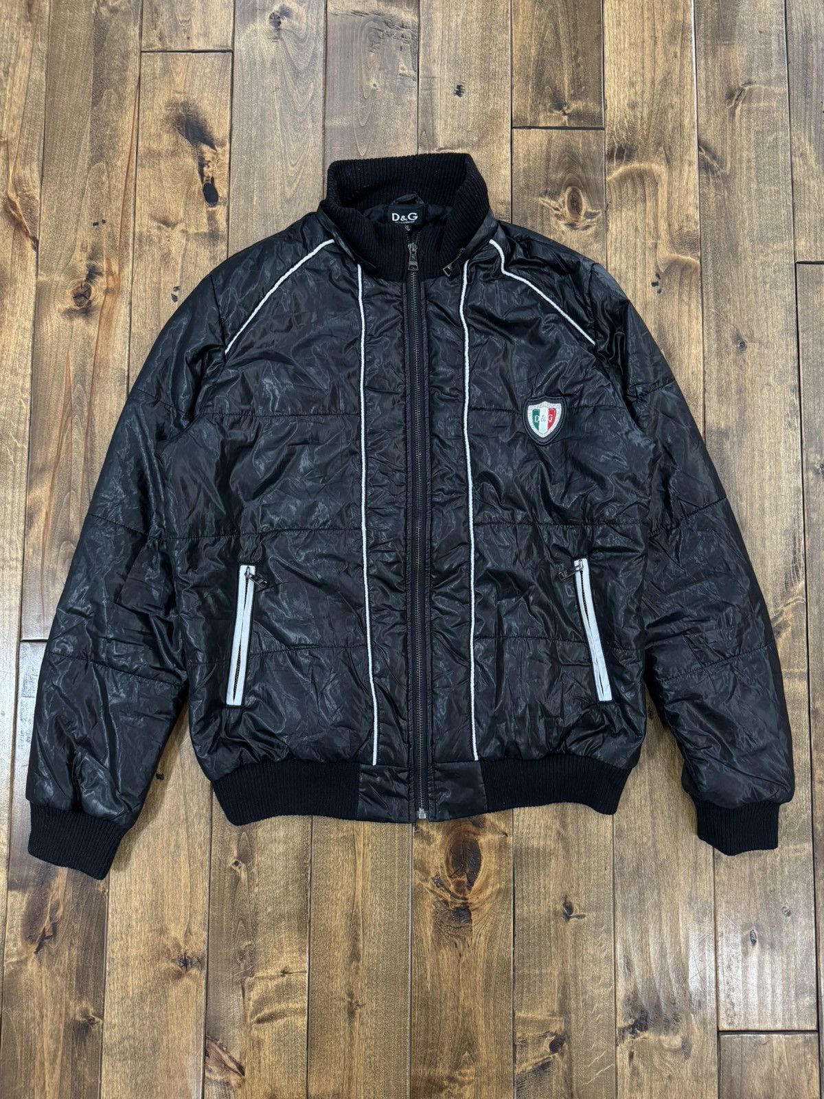 Dolce & Gabbana Dolce & Gabbana Bomber Jacket Size XXL / US 16-18 / IT 52-54 - 1 Thumbnail