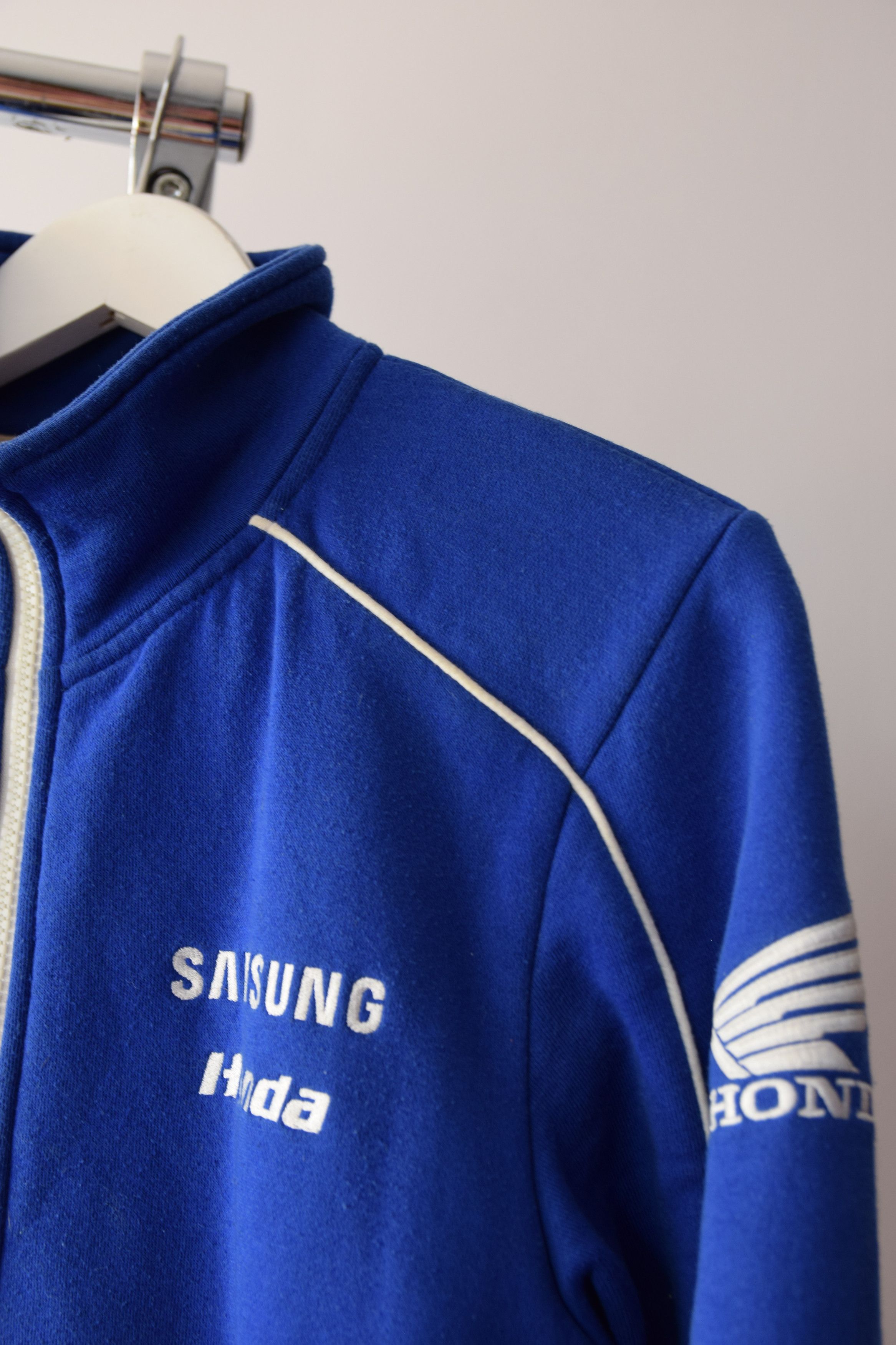 Honda × Vintage Vintage Honda Samsung Hooded Racing Patched Jacket Size US M / EU 48-50 / 2 - 3 Thumbnail