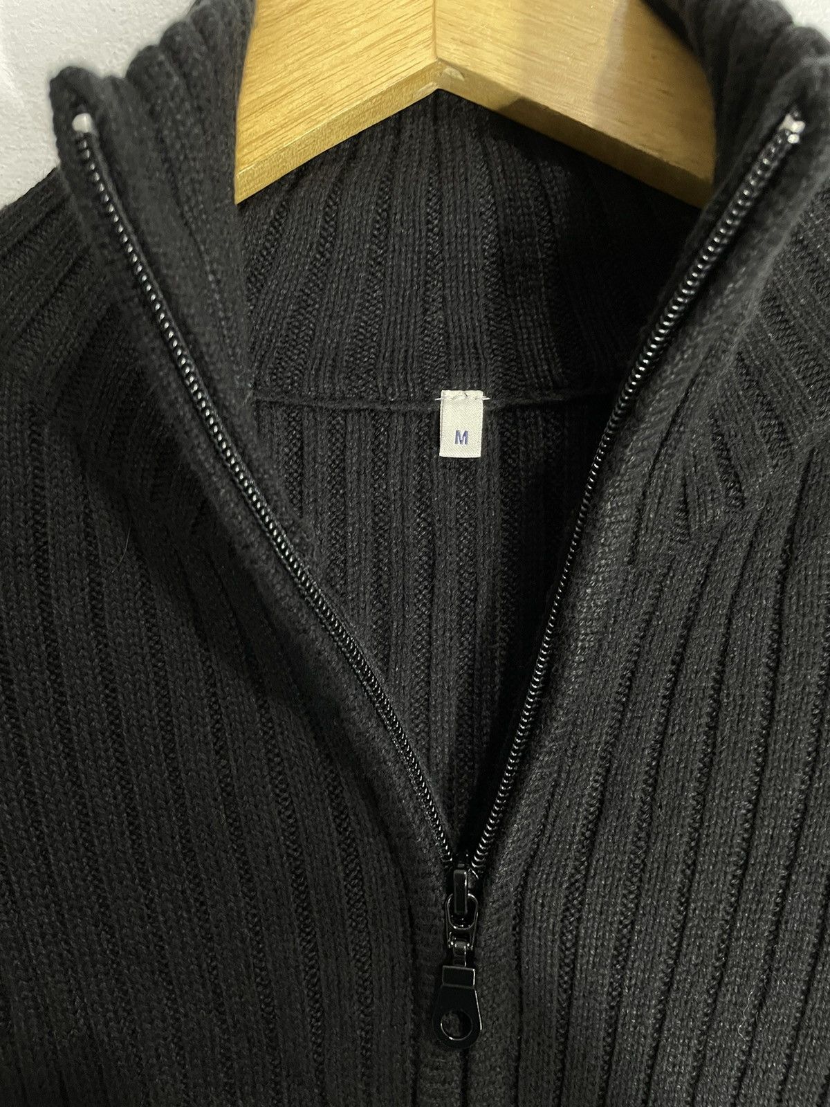 If Six Was Nine Japan Distressed Zip Knitt Jacket ifsix lgb kmrii style Size US M / EU 48-50 / 2 - 5 Thumbnail