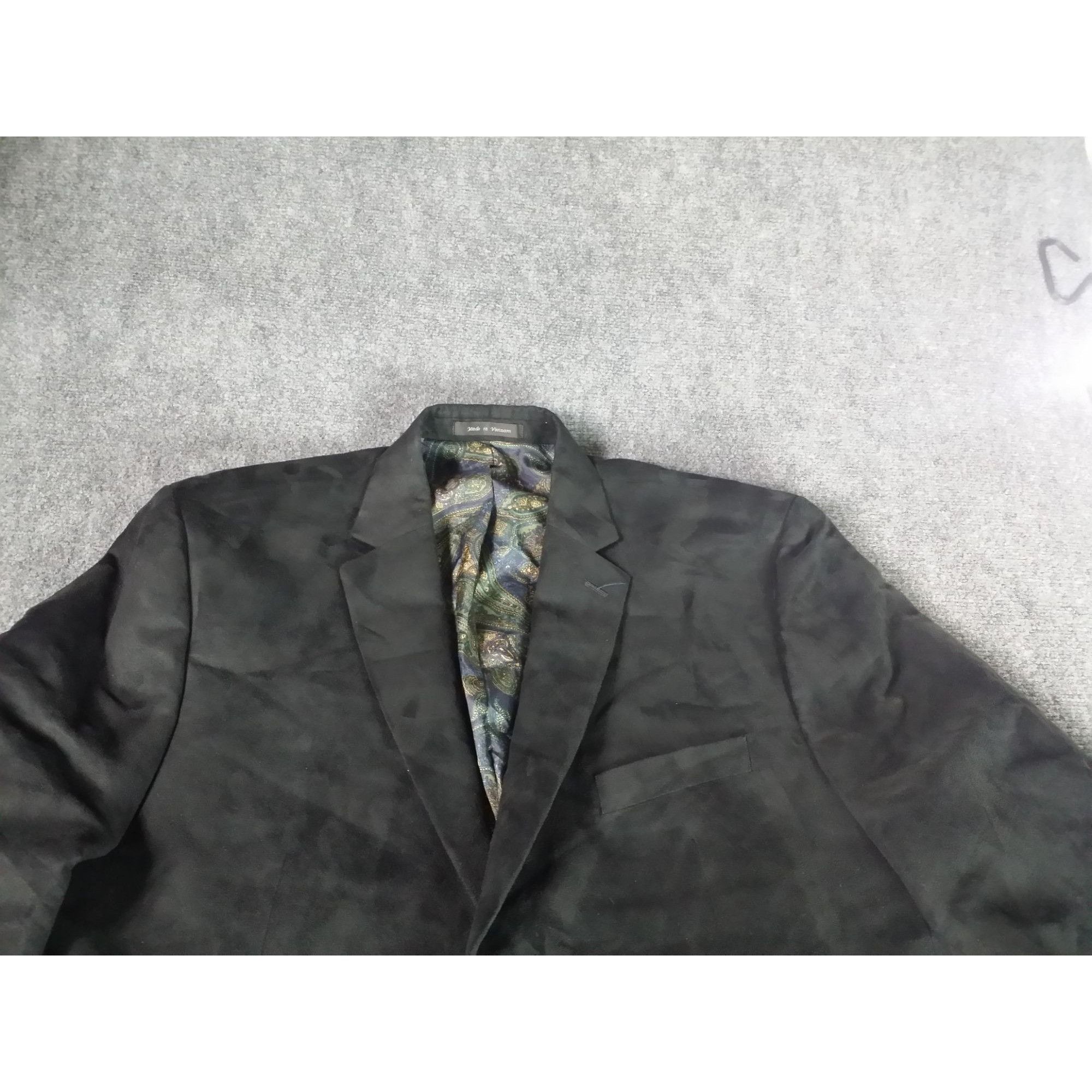 Lauren Ralph Lauren Lauren Ralph Lauren Blazer Men Sz 48R Black 2 Button Designe Size 48R - 3 Thumbnail