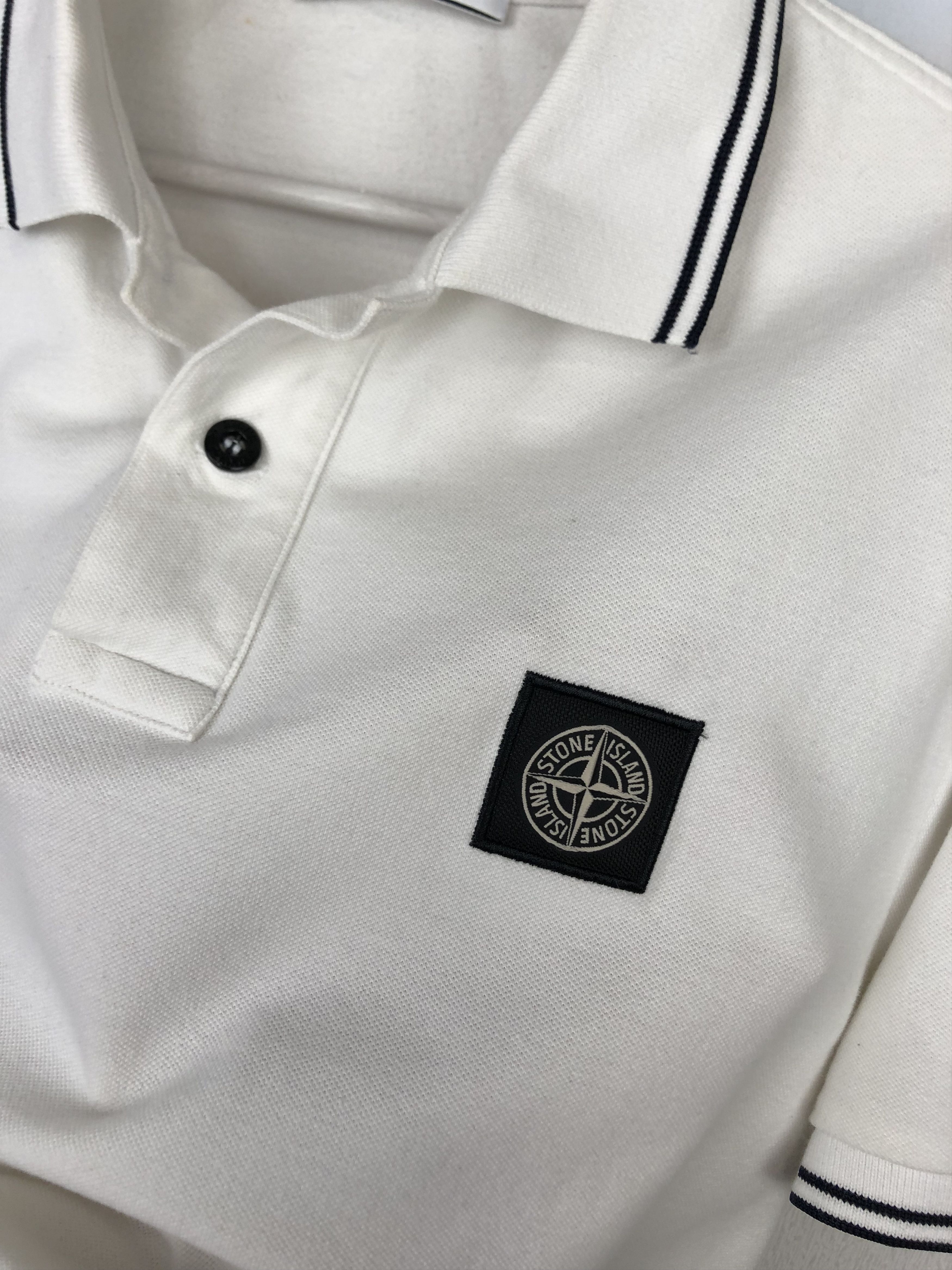 Vintage Stone Island Polo Collection Shirt Mens Jersey Y2K Slim Size US M / EU 48-50 / 2 - 3 Thumbnail
