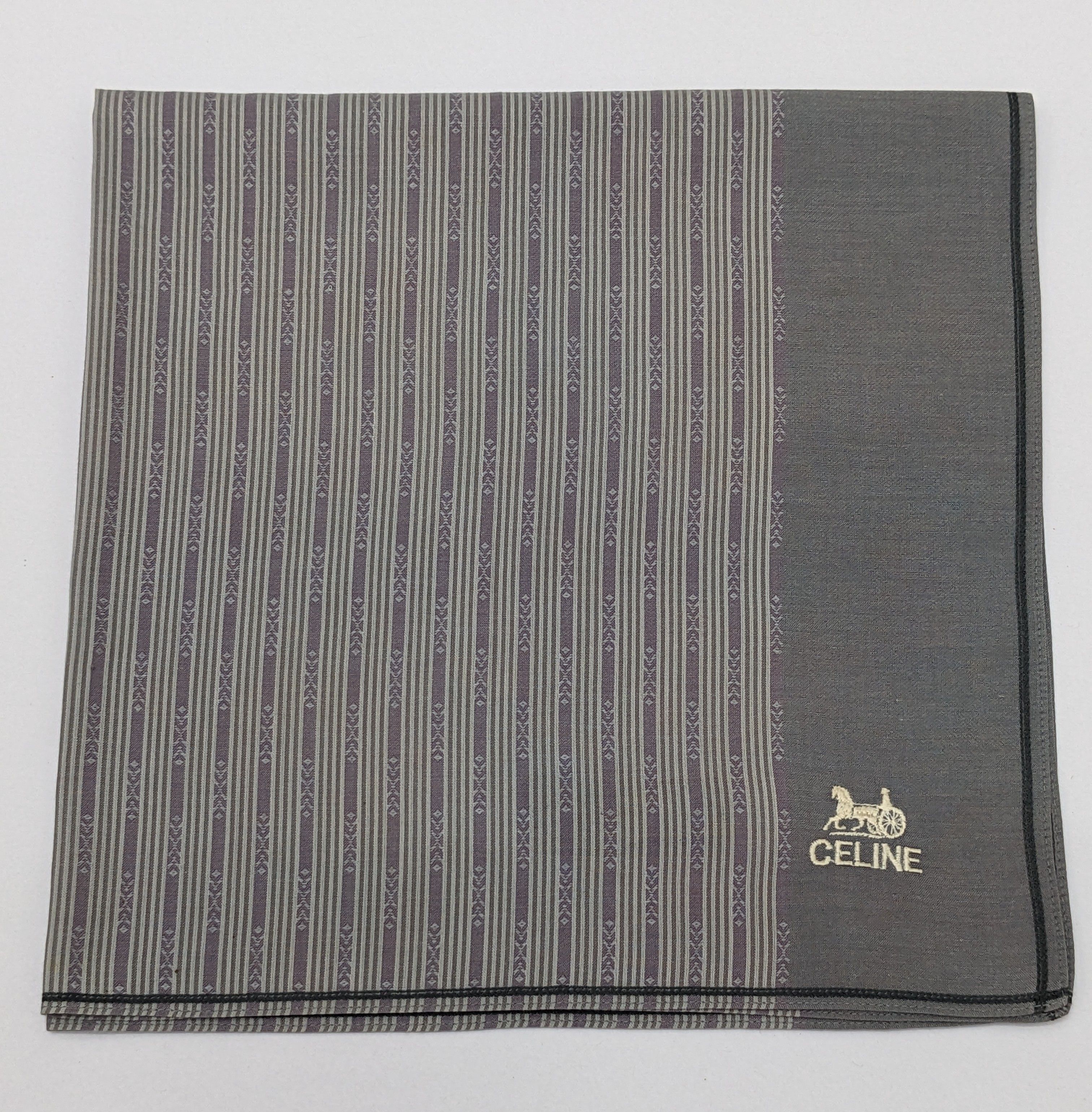 Celine Vintage Celine Paris Handkerchief Horse & Carriage Size ONE SIZE - 1 Thumbnail