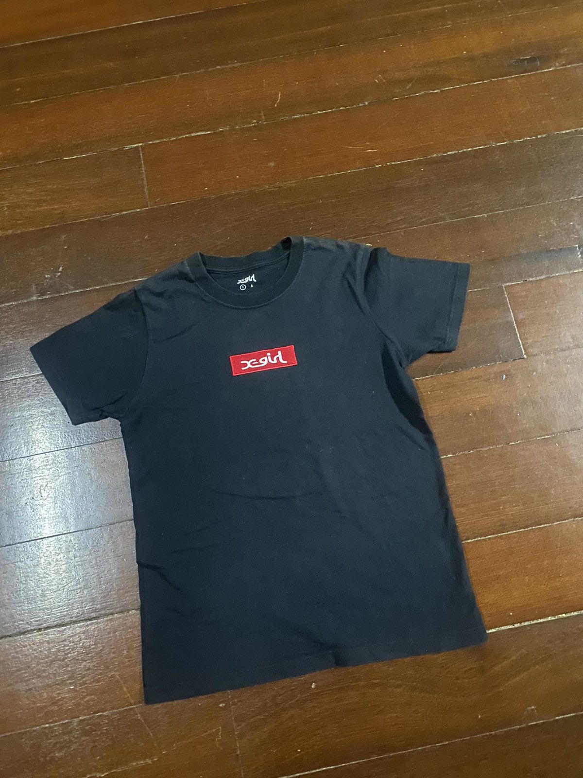 X-Girl × X-LARGE X-girl small box logo tee Size S / US 4 / IT 40 - 3 Thumbnail