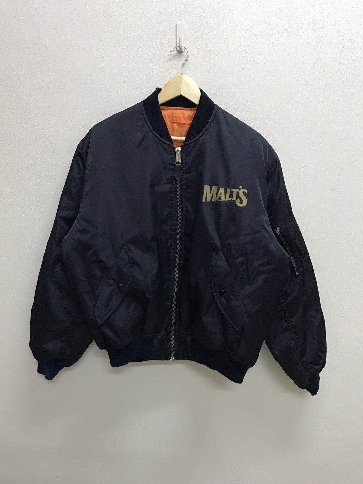 MLB Vintage Malt’s Riversible Bomber Jacket Size US XL / EU 56 / 4 - 3 Thumbnail