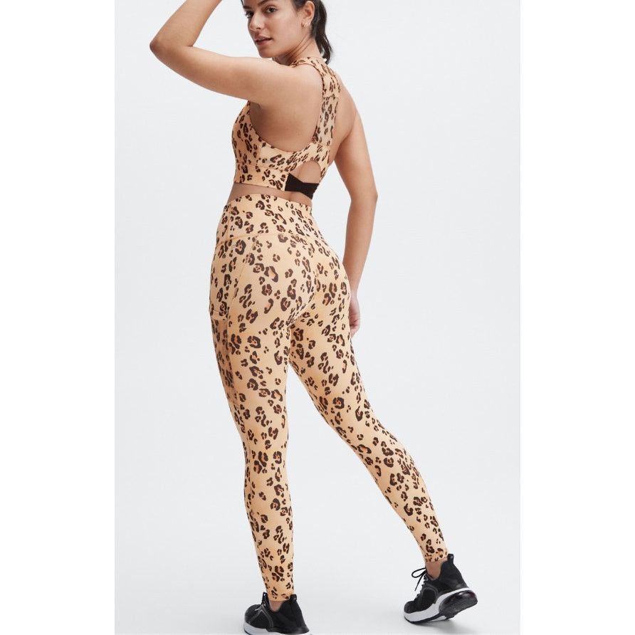 Fabletics On-The-Go PowerHold® High-Waisted Legging and Sports Bra S Size S / US 4 / IT 40 - 4 Thumbnail
