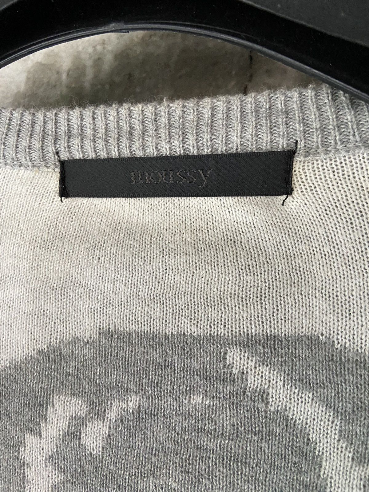 Beauty Beast × Hysteric Glamour × Japanese Brand WITCHES SABBATH MOUSSY KNIT 2 IN 1 HYDROGEN DISTRESSED TEE Size US M / EU 48-50 / 2 - 22 Thumbnail