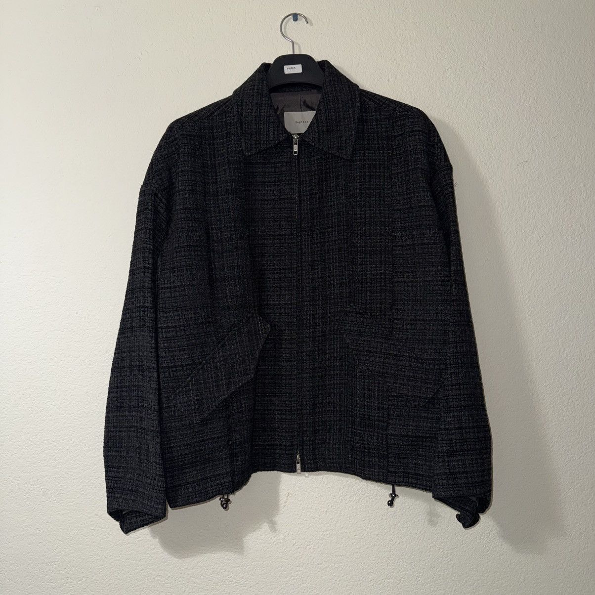 Acne Studios Begin202 cut off tweed jacket - size 1 Size US M / EU 48-50 / 2 - 1 Thumbnail