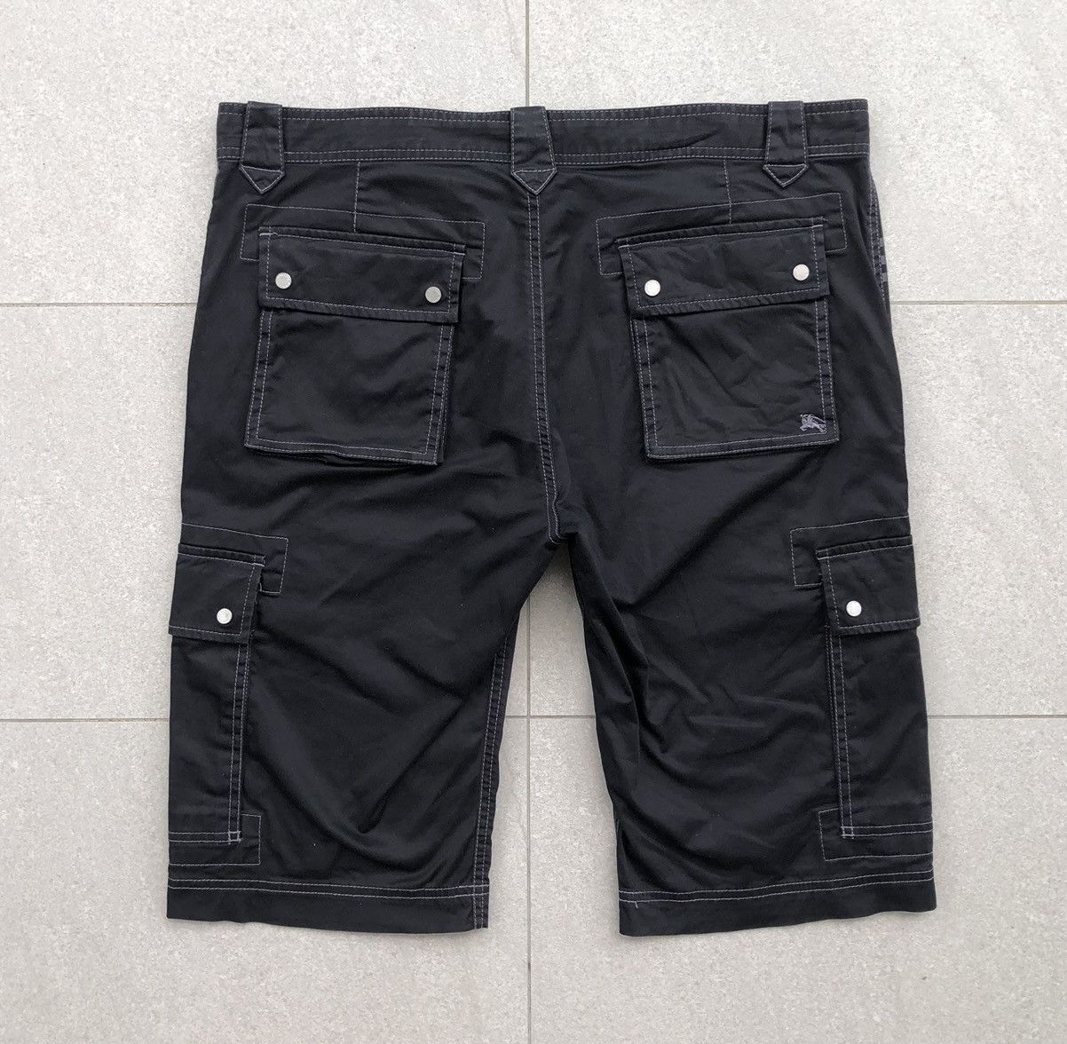 Burberry Burberry Black Label Men’s Cargo Pocket Black Pants Size US 32 / EU 48 - 11 Thumbnail
