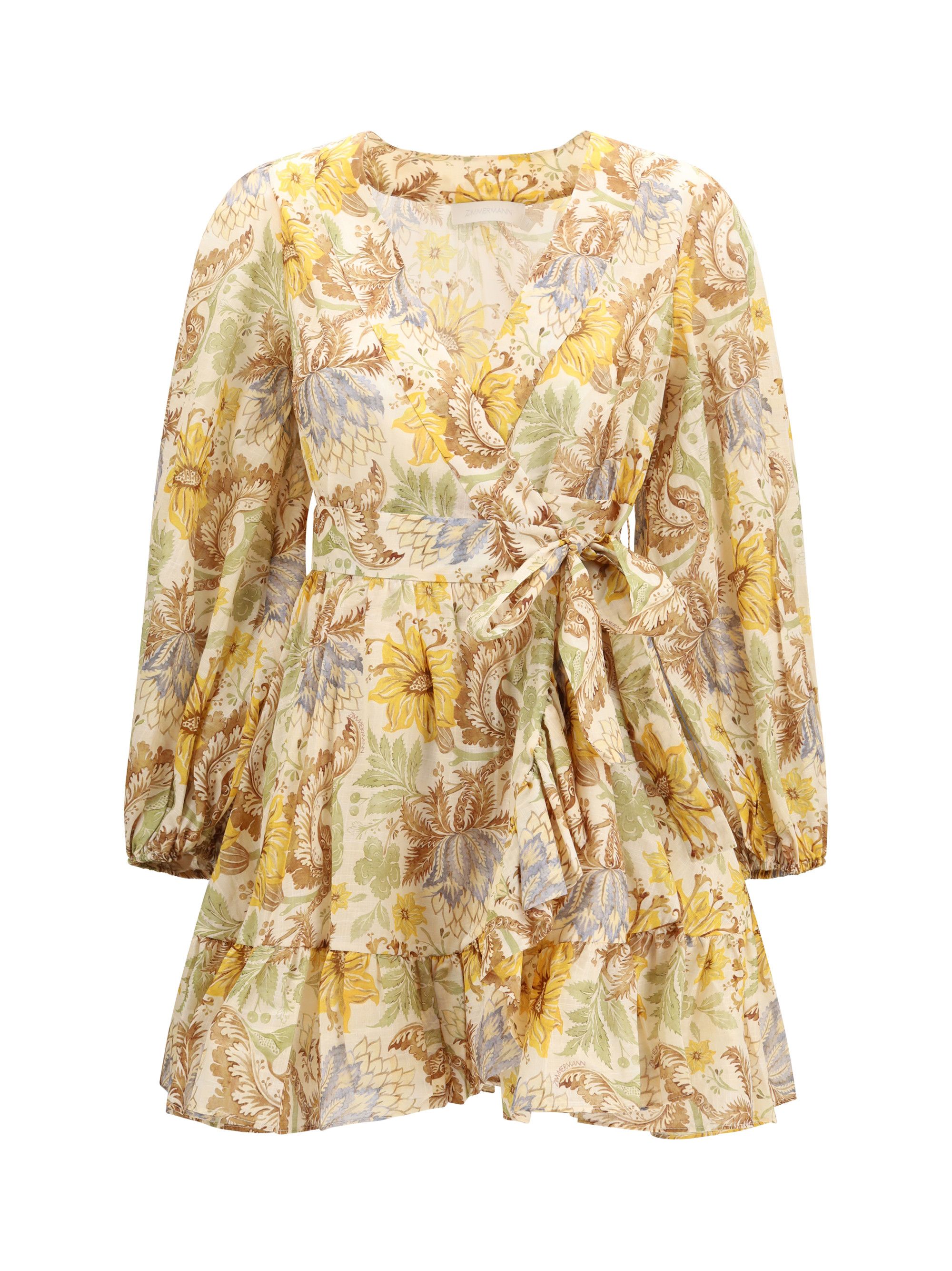 Zimmermann Daylight wrap mini Dress Size M / US 6-8 / IT 42-44 - 1 Thumbnail