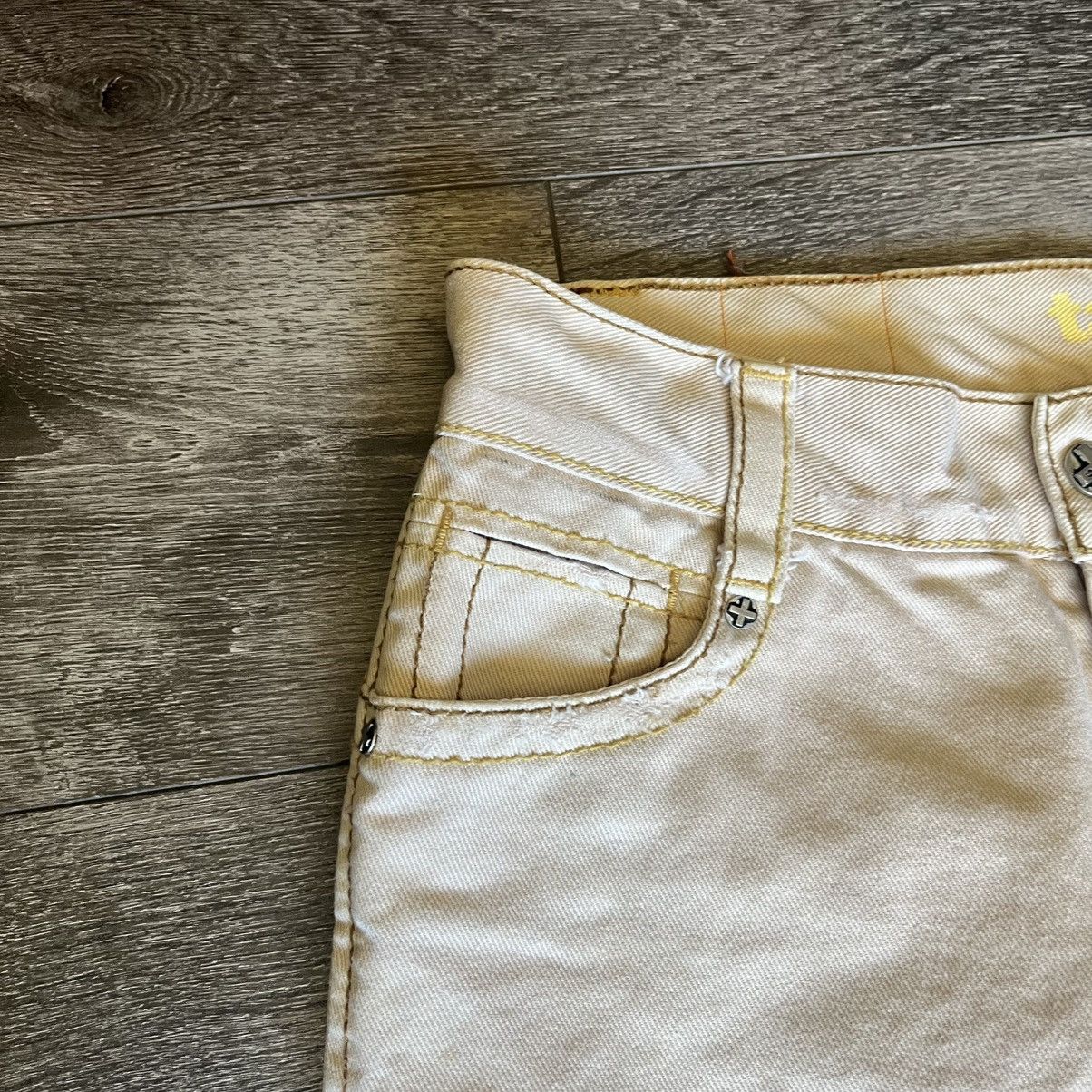 Vintage Vintage Y2K 2000s Tag + Brand Flare Denim Jeans Low Rise 28 Size 28" / US 6 / IT 42 - 7 Thumbnail