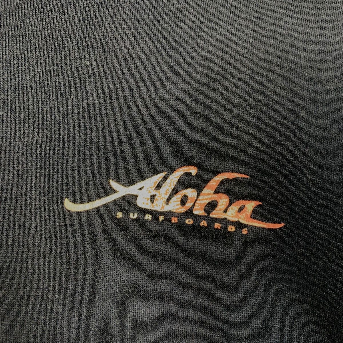 Vintage 90’s ALOHA Surfboards Pullover Hoodie Sweatshirt #3612-C165 Size US L / EU 52-54 / 3 - 13 Thumbnail