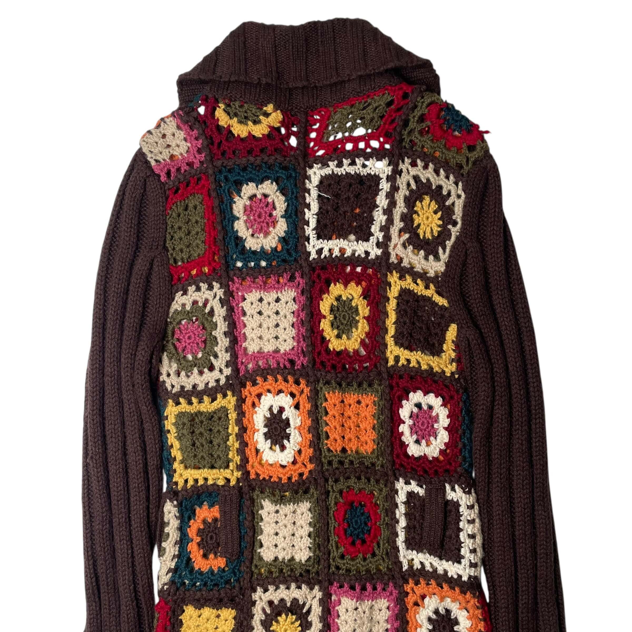 Dolce & Gabbana Dolce&gabbana wool blend crochet knit coat Size M / US 6-8 / IT 42-44 - 8 Thumbnail