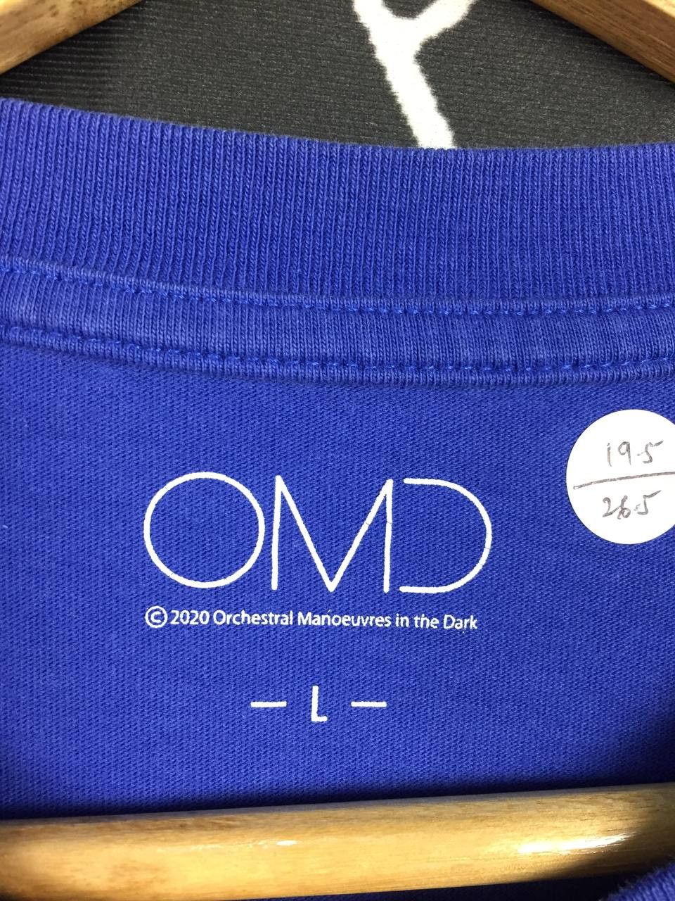 Band Tees OMD Orchestral Manoeuvres In The Dark Electronic Band Tee Size US M / EU 48-50 / 2 - 6 Thumbnail