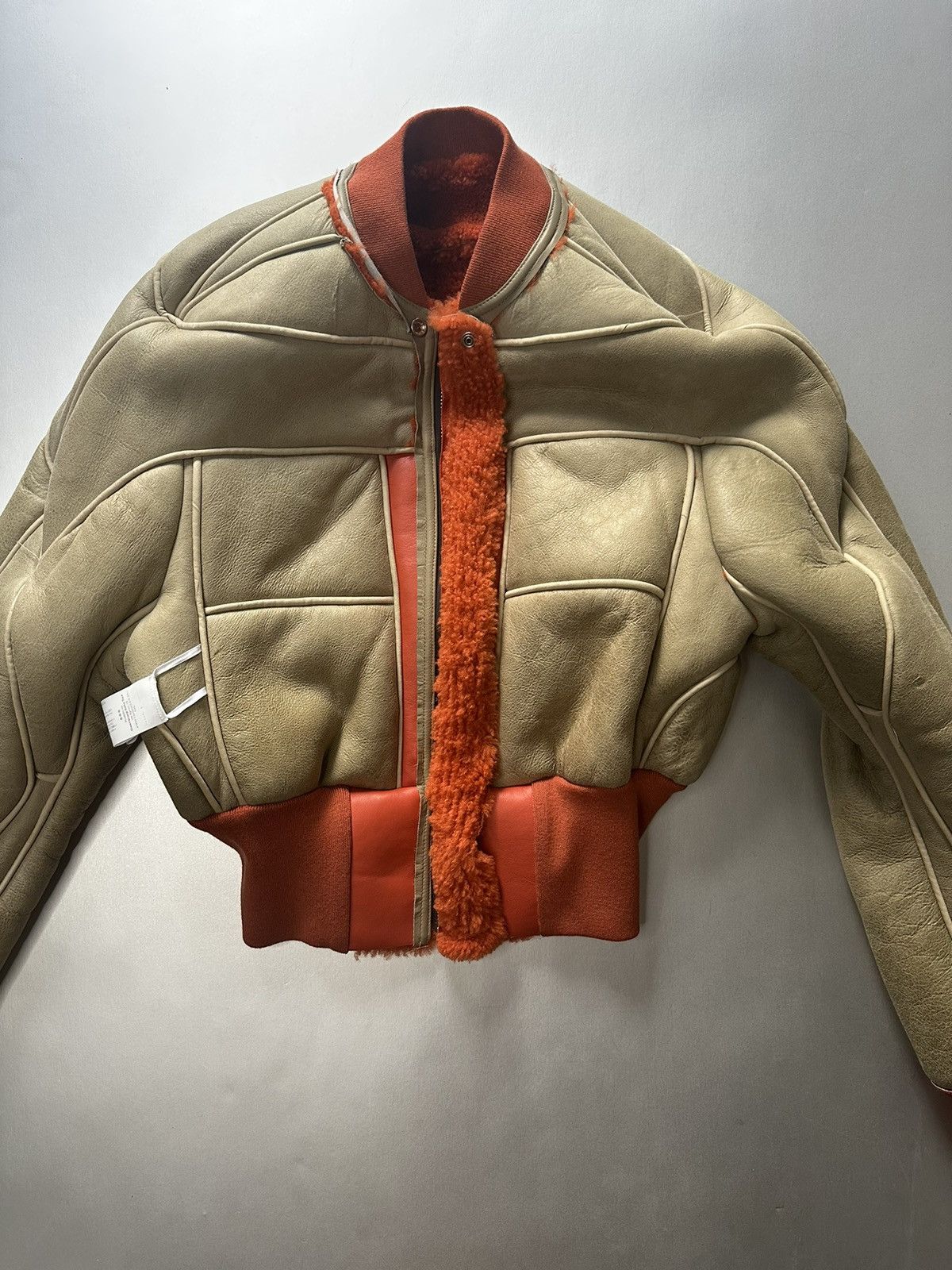 Rick Owens SUPER RARE 1-1 cropped Klaus sample! Size US M / EU 48-50 / 2 - 14 Thumbnail