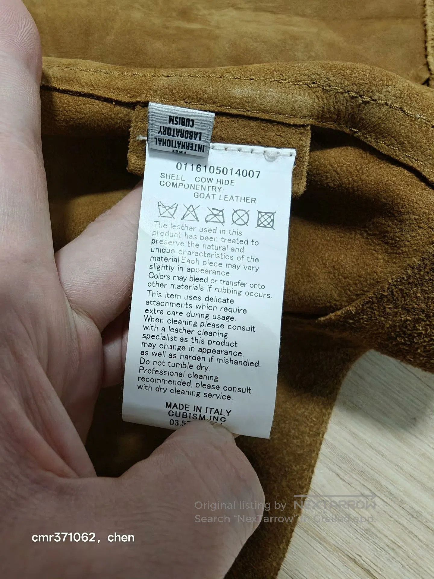 Visvim VISVIM 16SS 101 JKT Cow Suede. Size US M / EU 48-50 / 2 - 8 Thumbnail