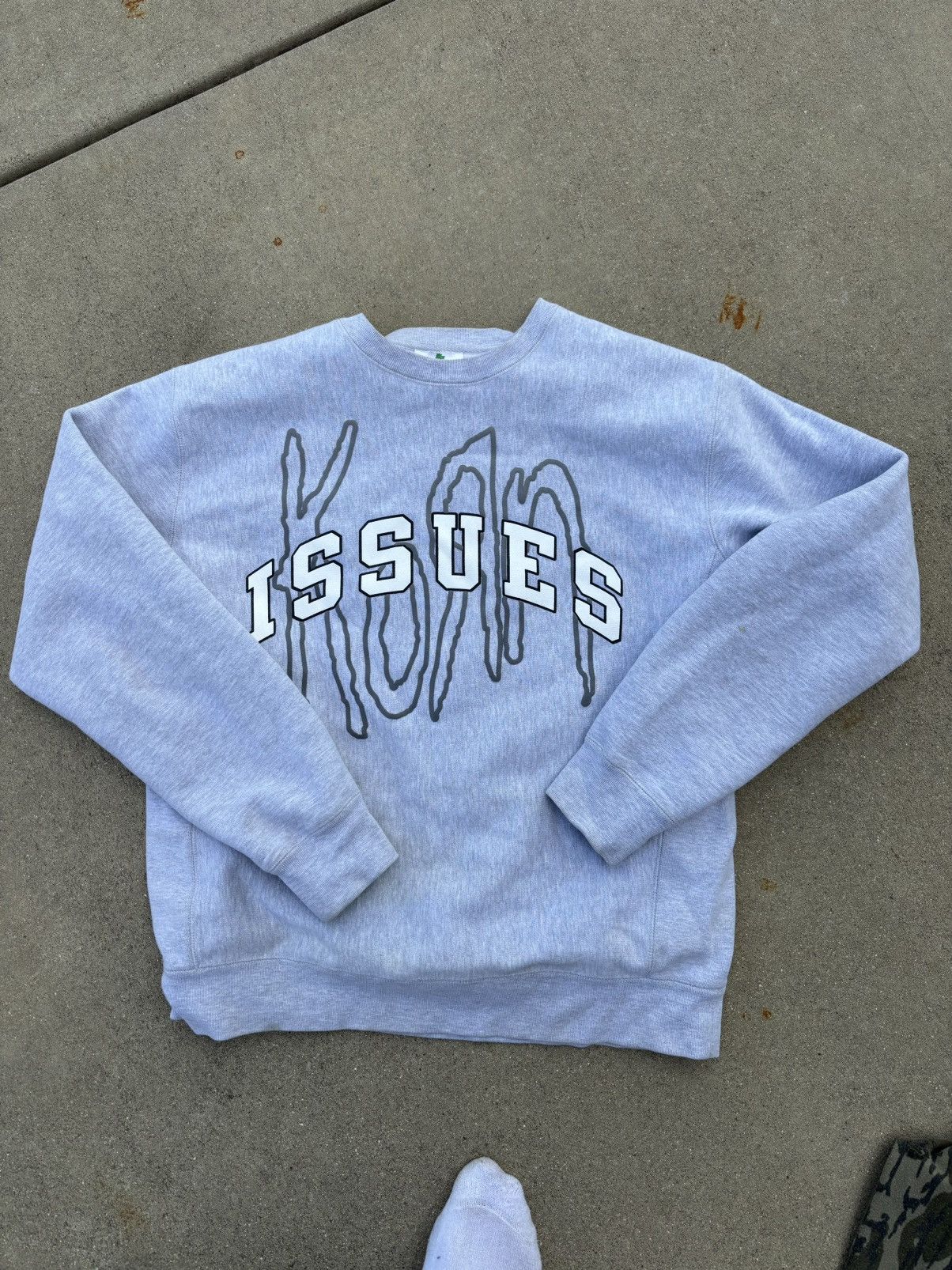 Band Tees × Vintage Vintage Korn Issues Sweatshirt Size US XL / EU 56 / 4 - 1 Thumbnail