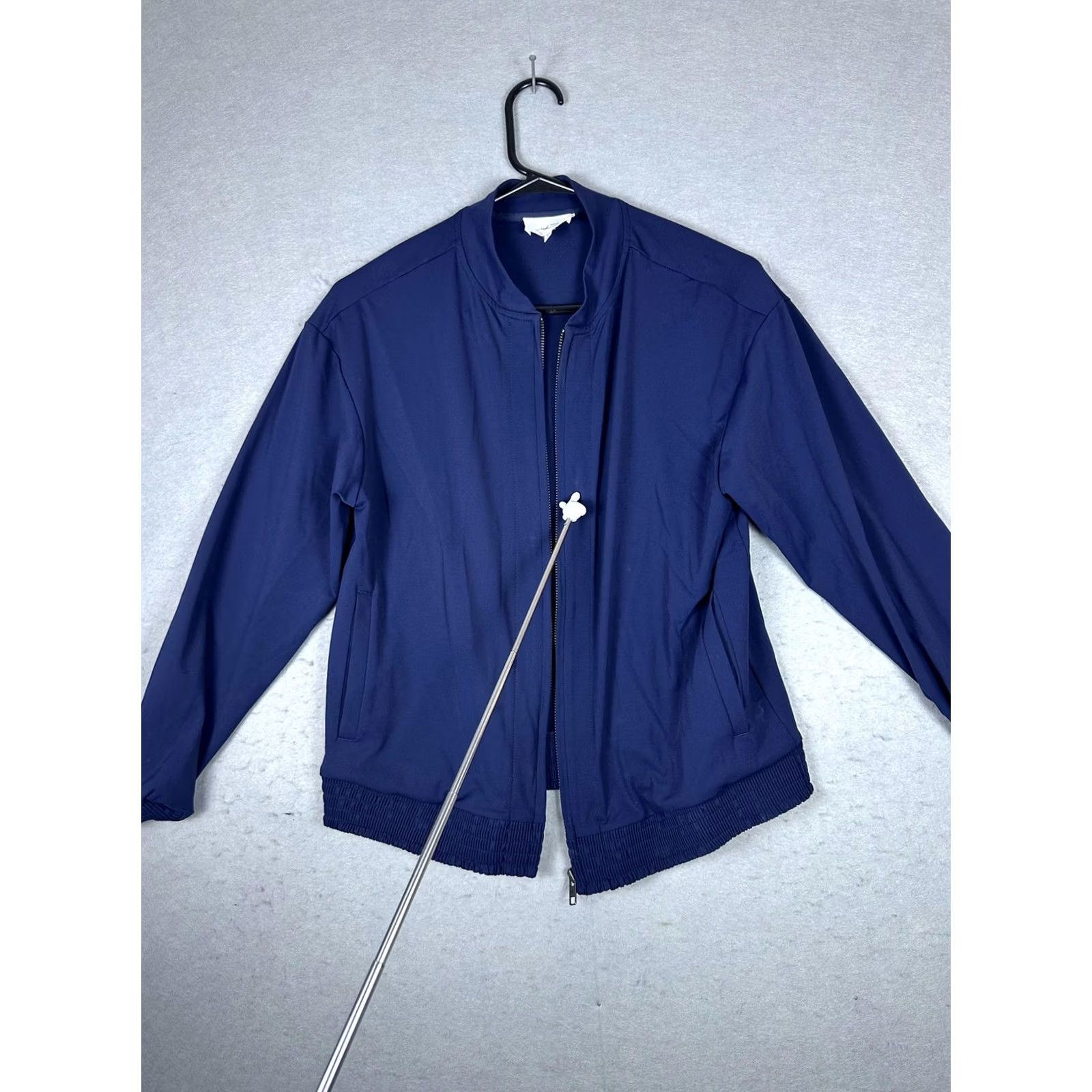 Vintage Soma Jacket Womens XS Lightweight Zip Up Bomber Casual Activewear Blue Size XS / US 0-2 / IT 36-38 - 3 Thumbnail