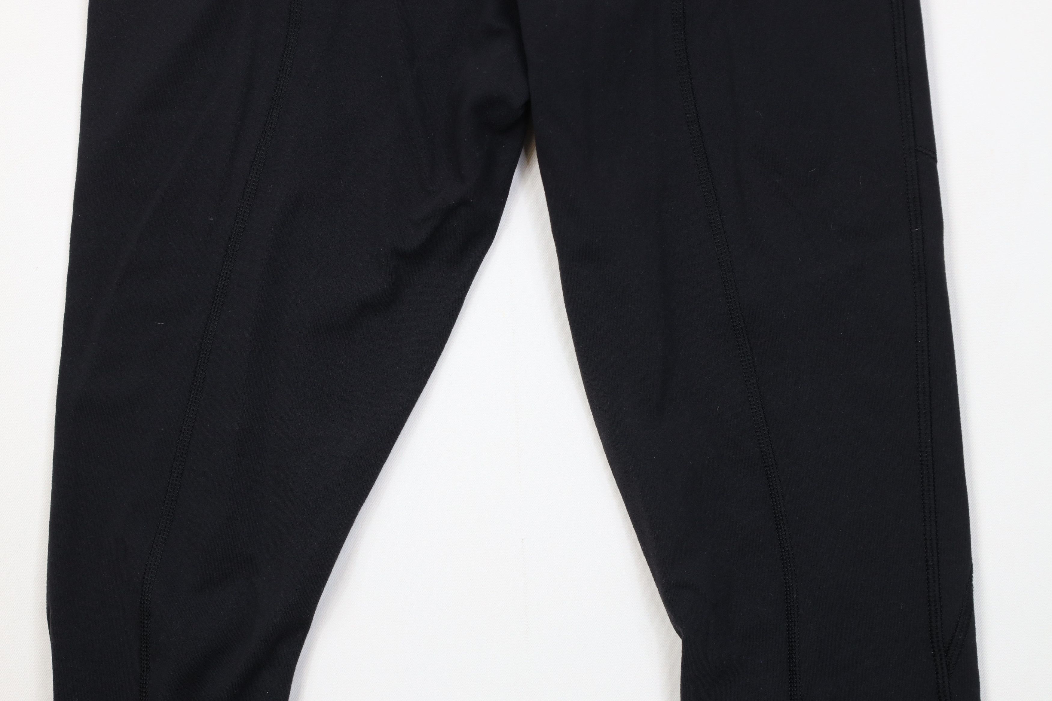 Lululemon Lululemon Cropped Speed Gym Training Tights Yoga Pants Black Size 27" / US 4 / IT 40 - 10 Thumbnail
