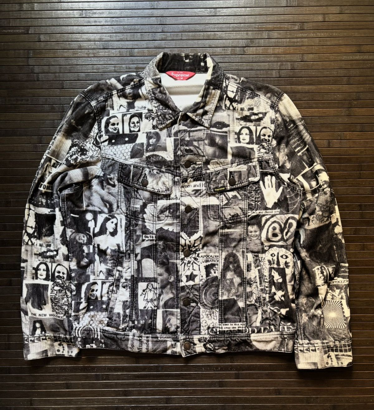 Supreme Supreme “Vibrations” Corduroy Trucker Jacket | Grailed