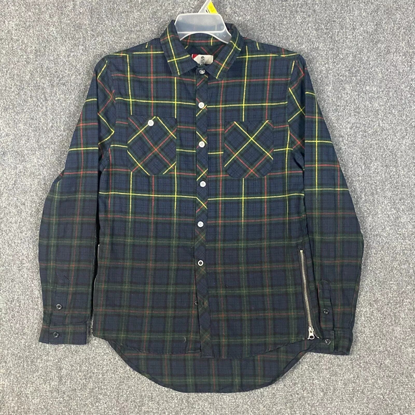 Other DH Flannel Shirt Men's Medium Button Up Cotton Blend M Size US M / EU 48-50 / 2 - 1 Thumbnail