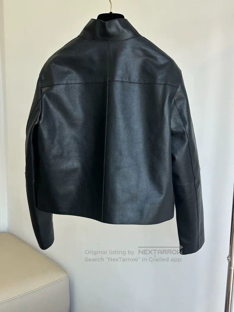 Hermes Hermes Black leather jacket Size XXS / US 00 / IT 34 - 4 Thumbnail