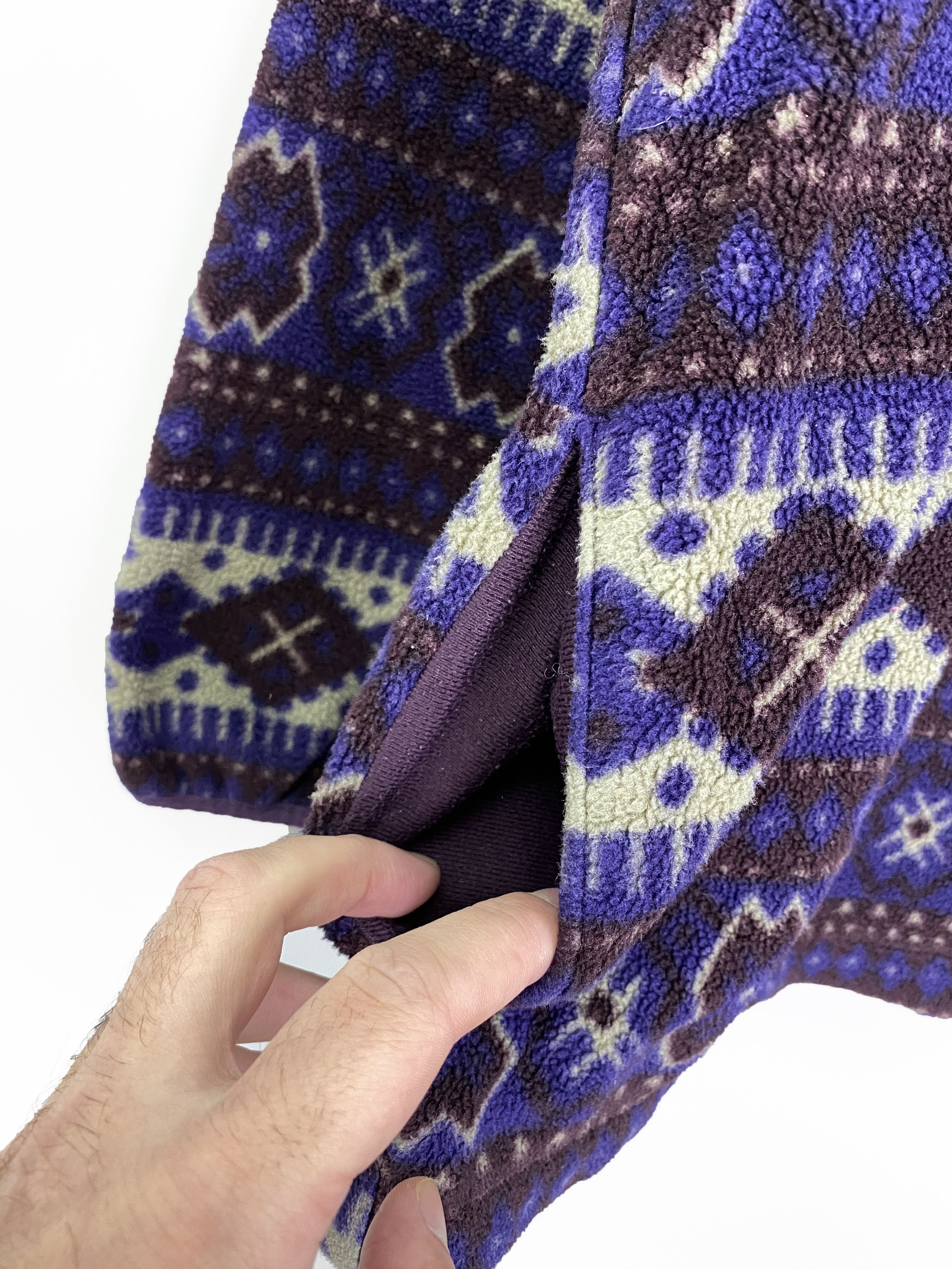 L.L. Bean Vintage L.L. Bean Snap-T Aztec Pattern Fleece Size US M / EU 48-50 / 2 - 7 Thumbnail