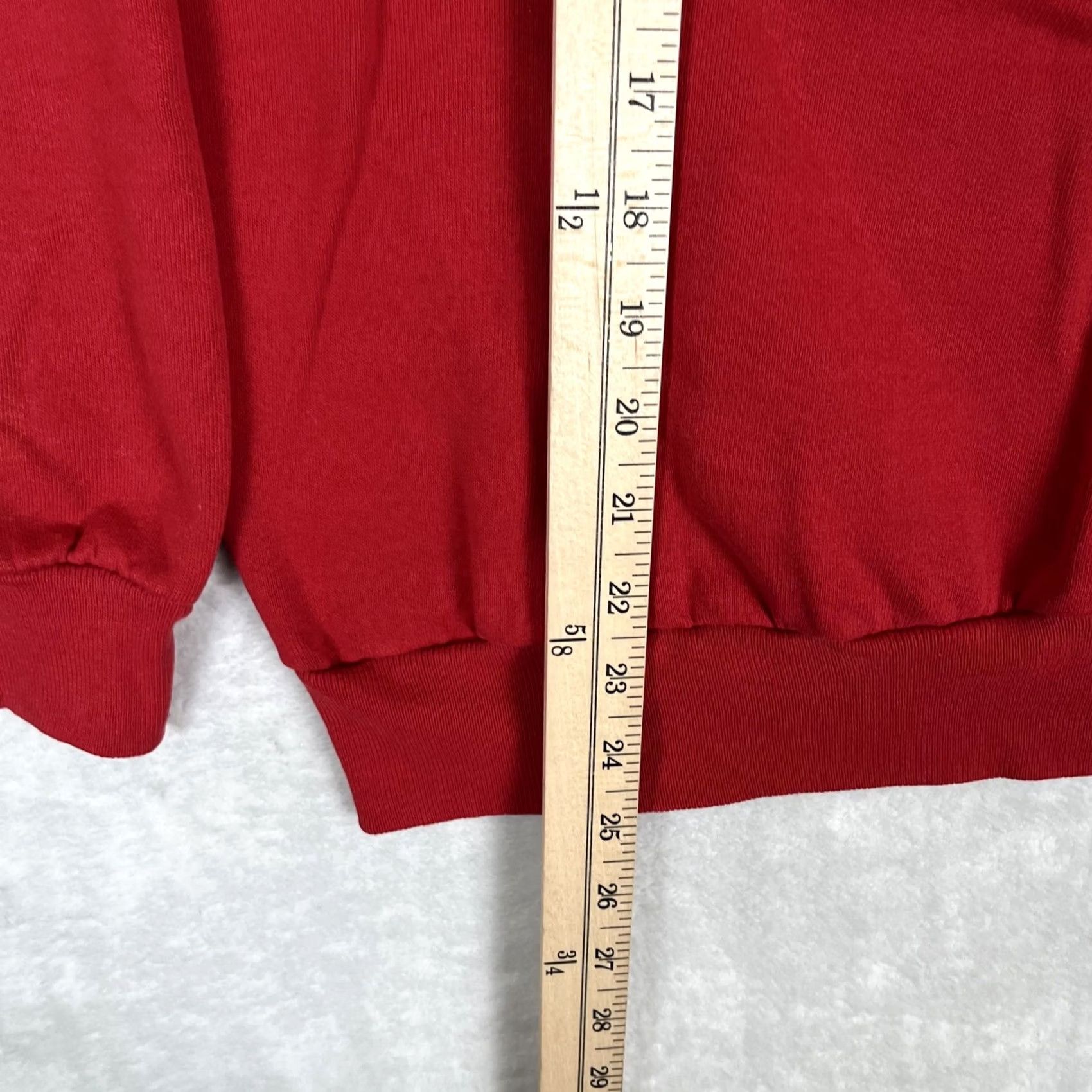 Vintage VINTAGE Gopher Sport Sweatshirt Womens M Red Teddy Bear Christmas Mock Neck 90s Size M / US 6-8 / IT 42-44 - 5 Thumbnail