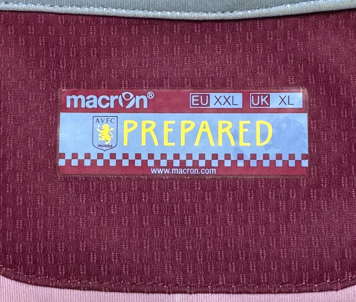 Macron Aston Villa 2014 2015 Home Shirt Soccer Jersey Macron Size US XL / EU 56 / 4 - 15 Thumbnail