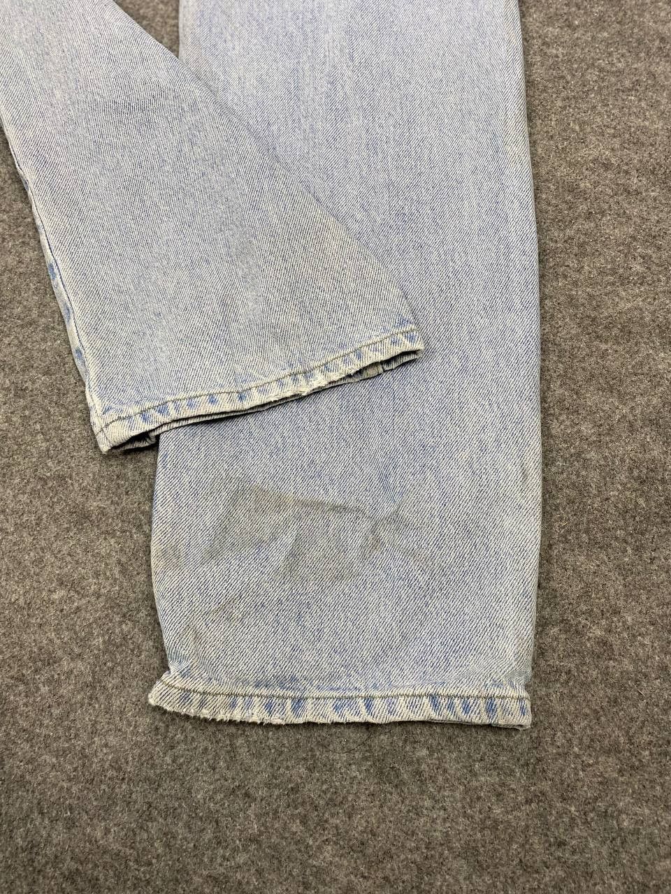 Lee vintage lee lightwash distressed denim nice design Size US 32 / EU 48 - 4 Thumbnail